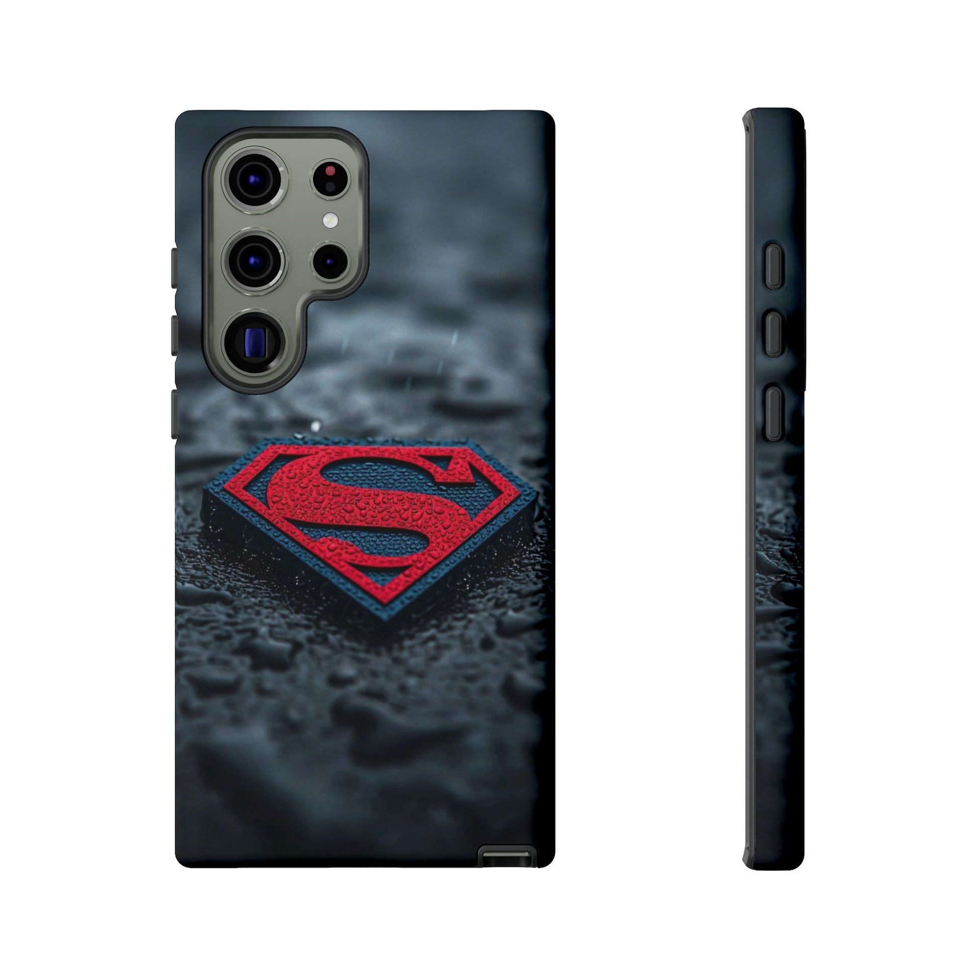Superman Logo Tough Cases for iPhones, Samsung, and Pixel