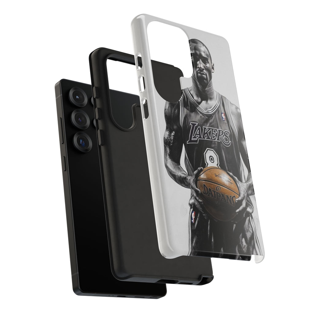 Kobe Basketball Art Tough Cases for iPhones, Samsung, and Pixel