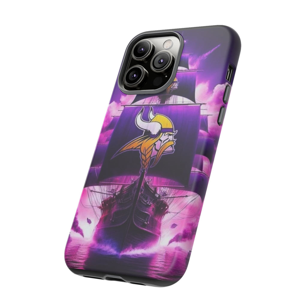 Minnesota Vikings Ship Football Phone Case, Tough Cases for iPhones, Samsung, and Pixel