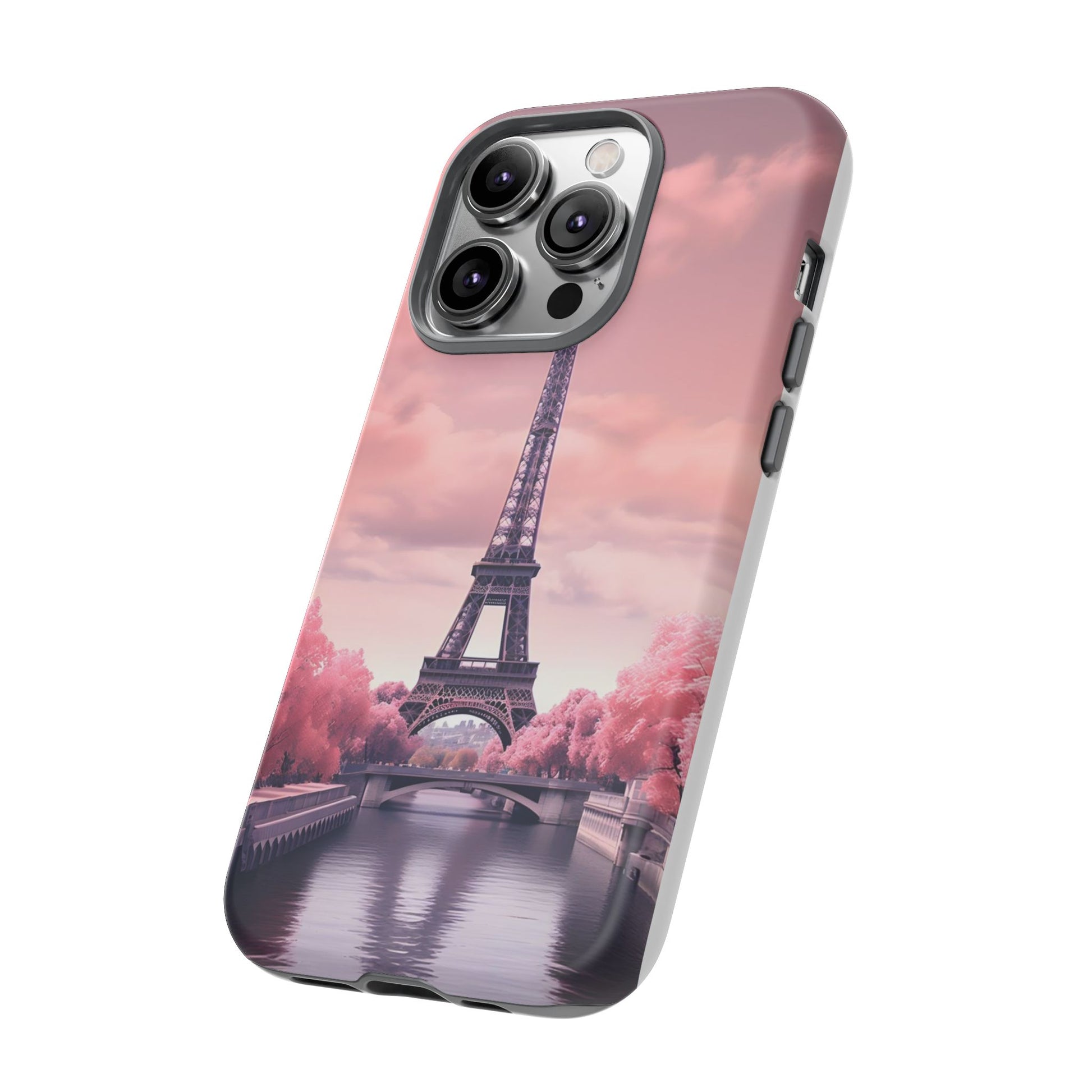 Eiffel Tower Paris Tough Cases for iPhones, Samsung, and Pixel