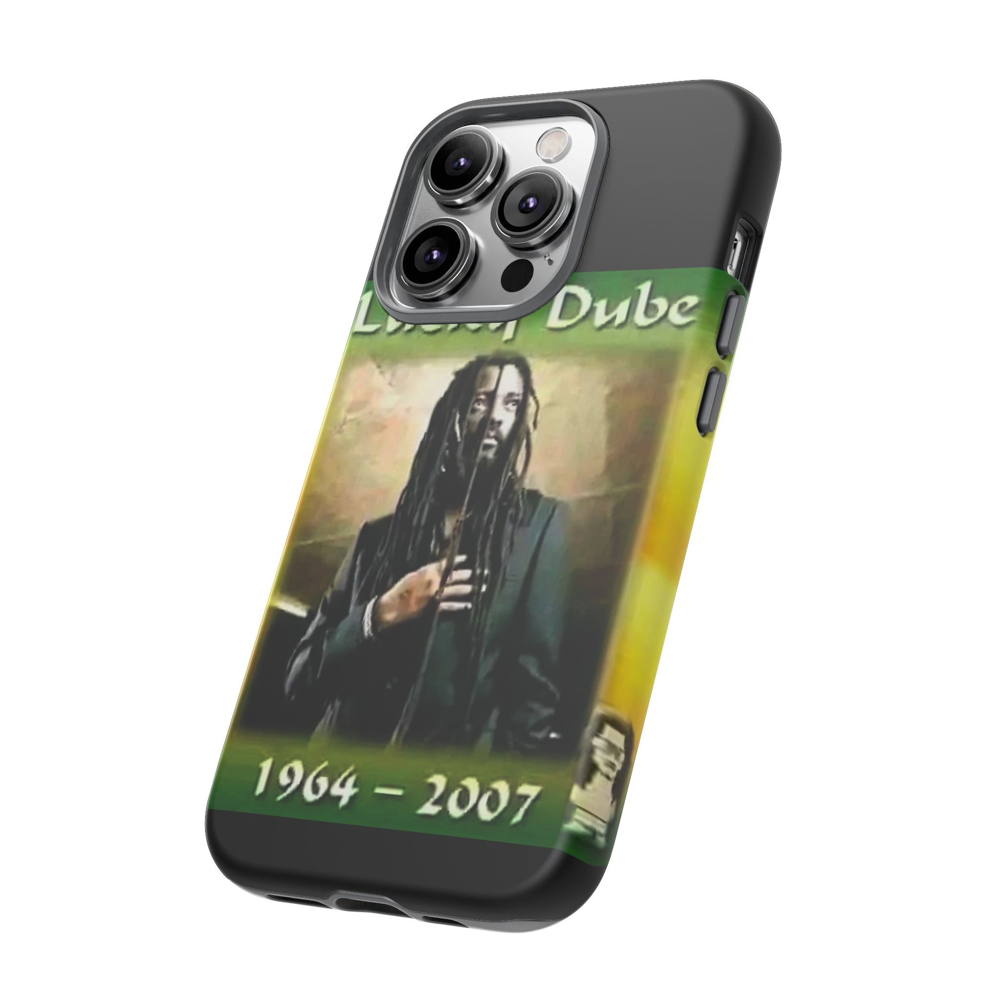 Lucky Dube Tough Cases for iPhones, Samsung, and Pixel
