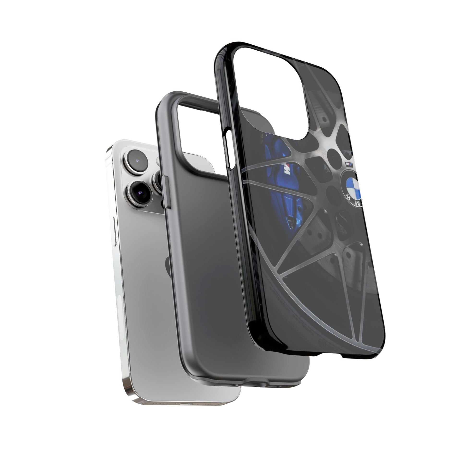 BMW M3 Racing Wheels Tough Cases for iPhones, Samsung, and Pixel
