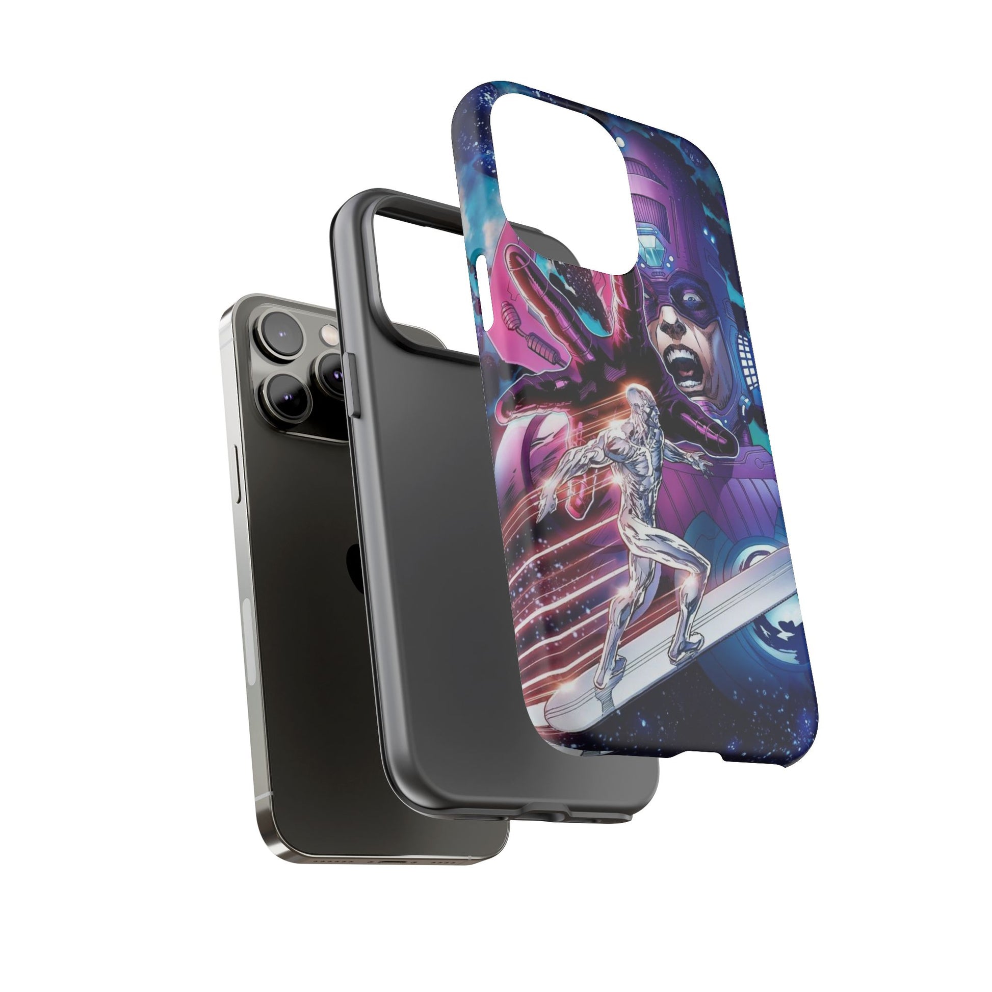 Galactus x Silver Surfer Marvel Phone Case, Tough Cases for iPhones, Samsung, and Pixel