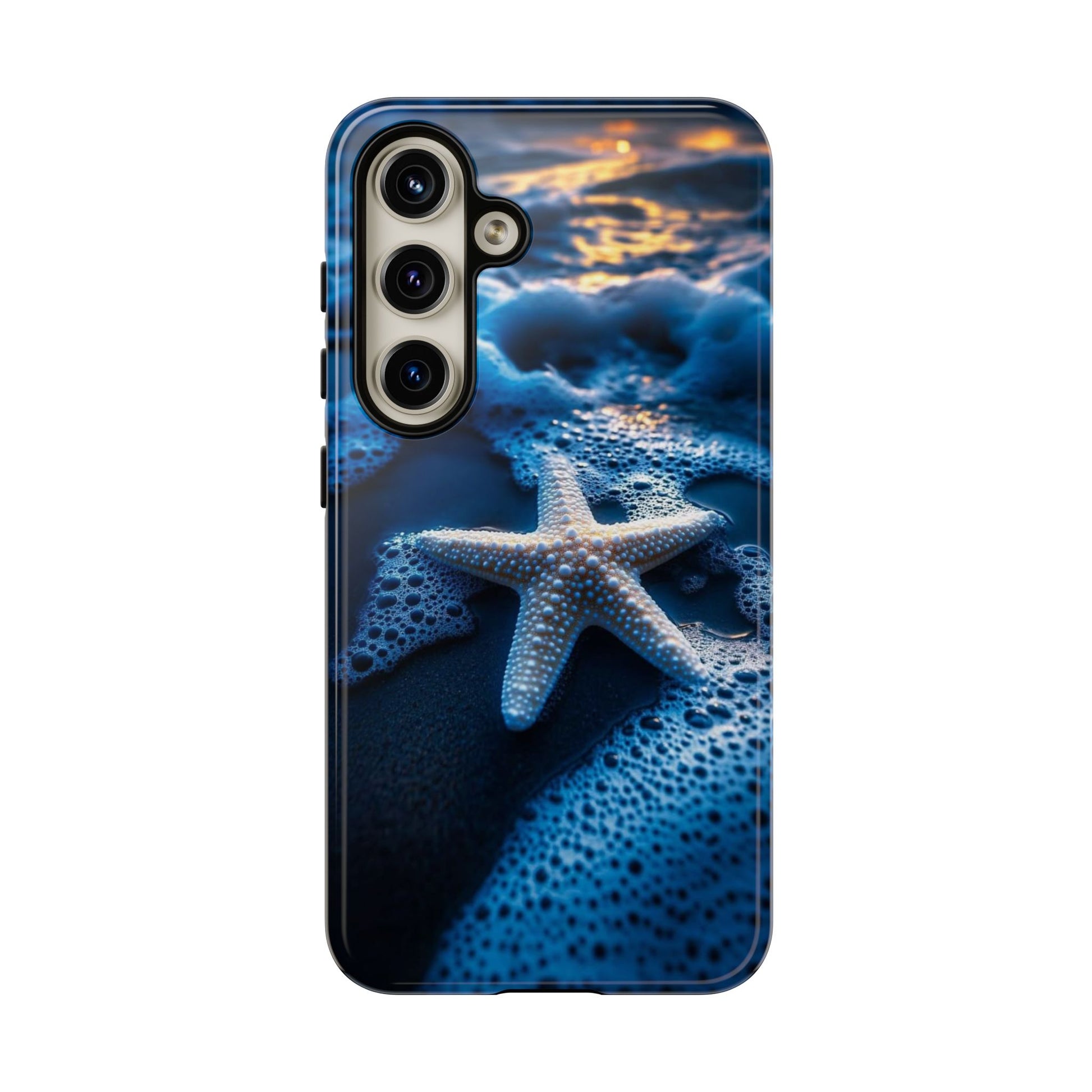 Starfish Beach Tough Cases for iPhones, Samsung, and Pixel