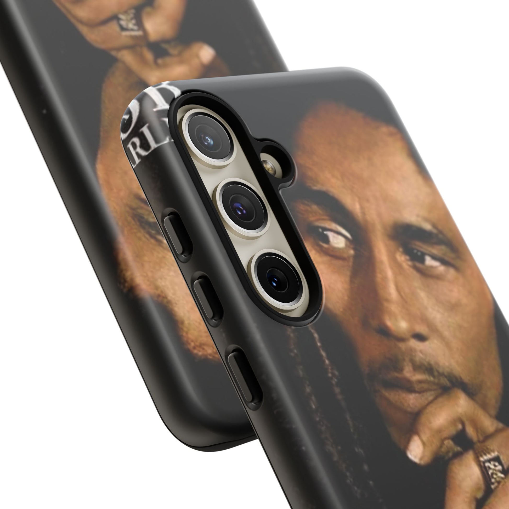 Marley Reggae Tough Cases for iPhones, Samsung, and Pixel