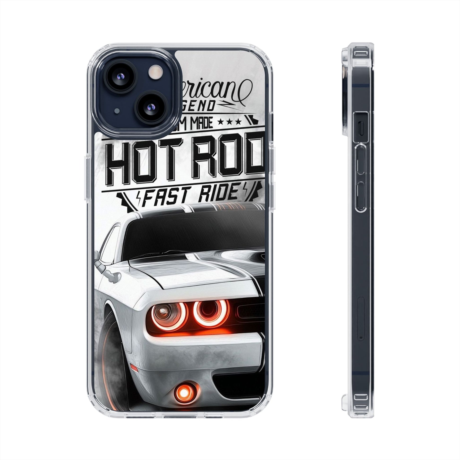 American Hot Rod Hell Cat Case for iPhone and Samsung phone