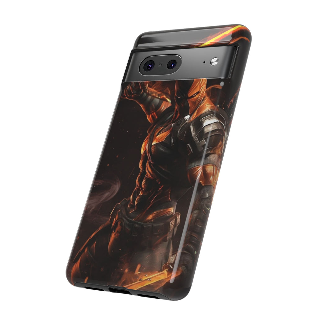 DC Comics Death Stroke Tough Cases for iPhones, Samsung, and Pixel