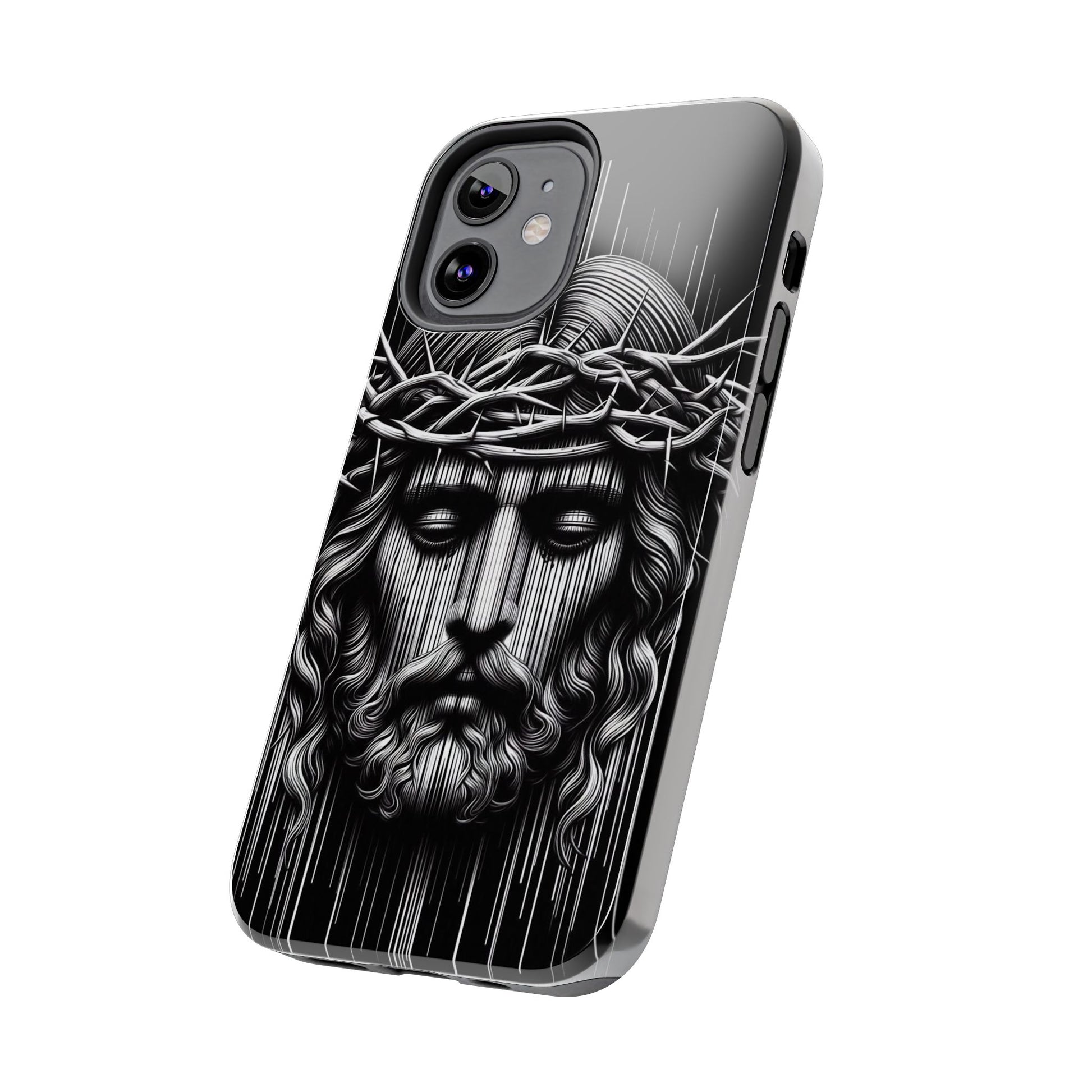 Jesus The King Crown Christian Phone Cases for iPhones & Samsung Phones
