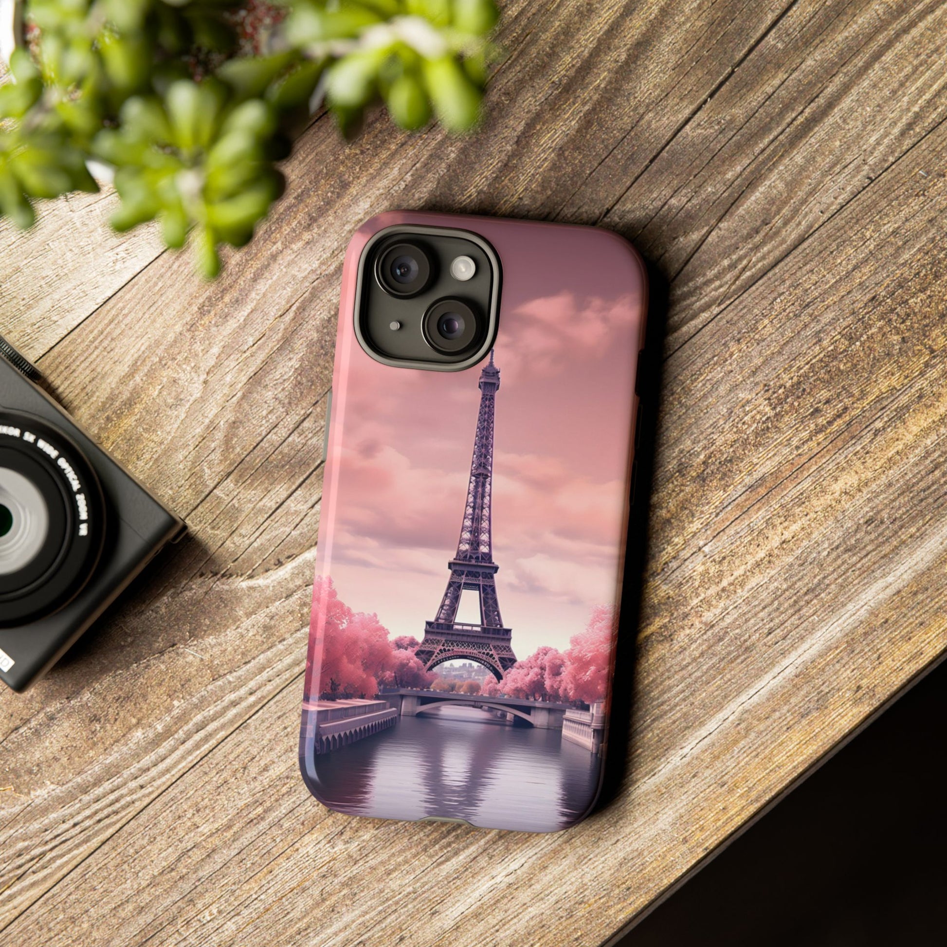 Eiffel Tower Paris Tough Cases for iPhones, Samsung, and Pixel