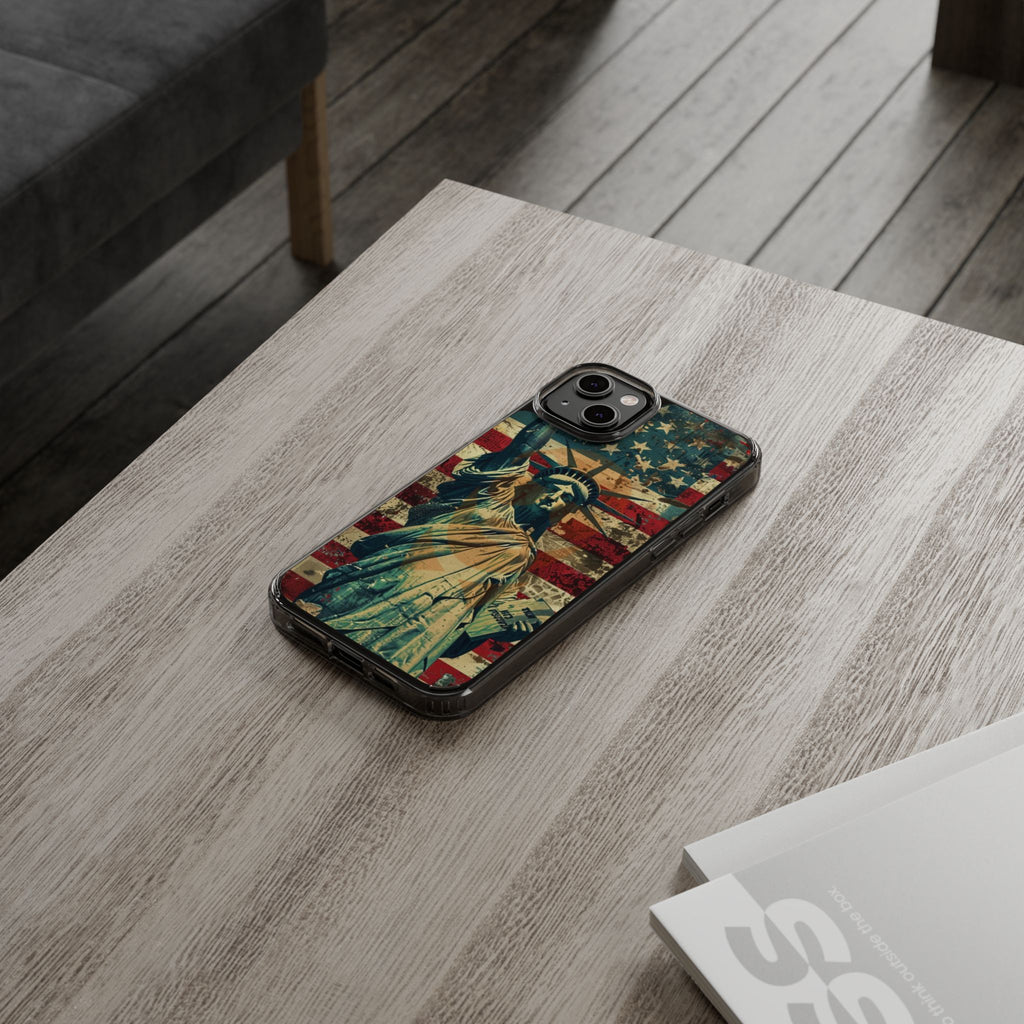 American Iconic Lady Liberty Themed Iphone, Samsung case