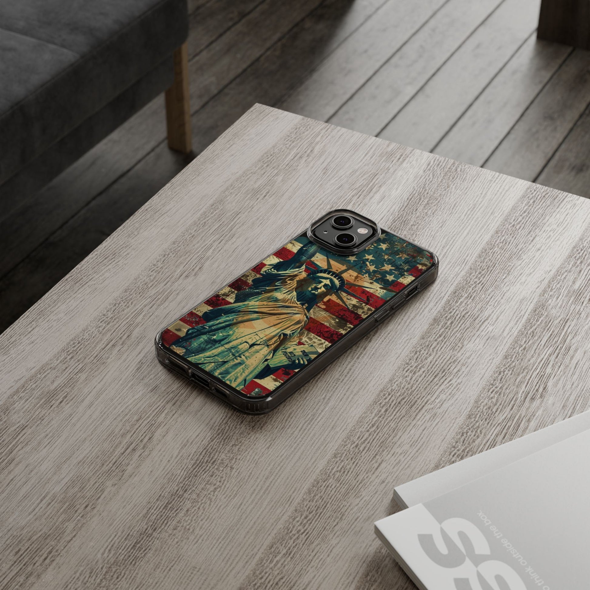 American Iconic Lady Liberty Themed Iphone, Samsung case
