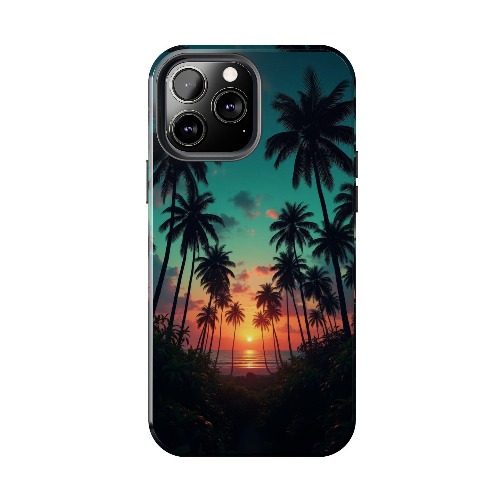 Beach Oasis Themed Tough Phone Cases for Iphones & Samsung Phones