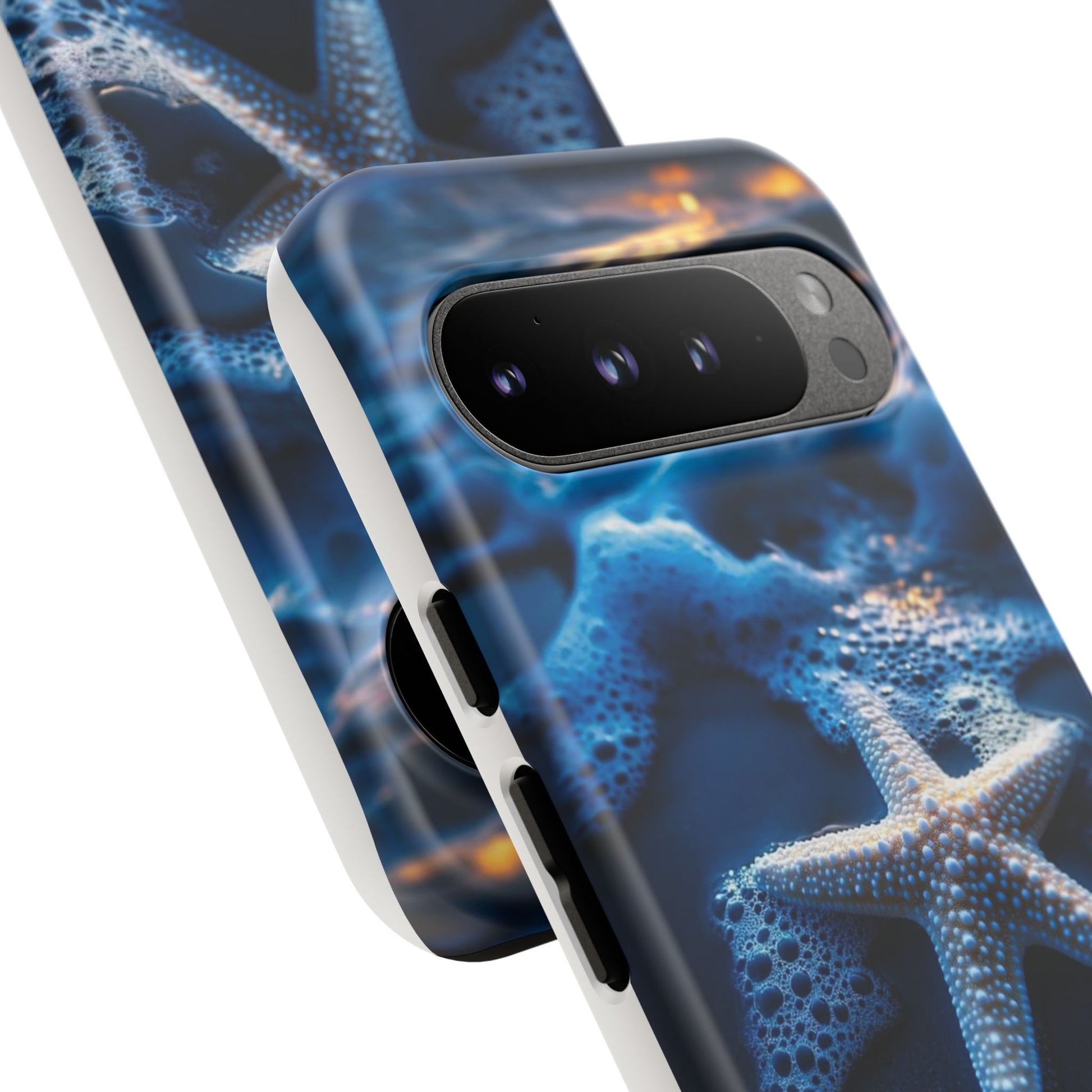 Starfish Beach Tough Cases for iPhones, Samsung, and Pixel