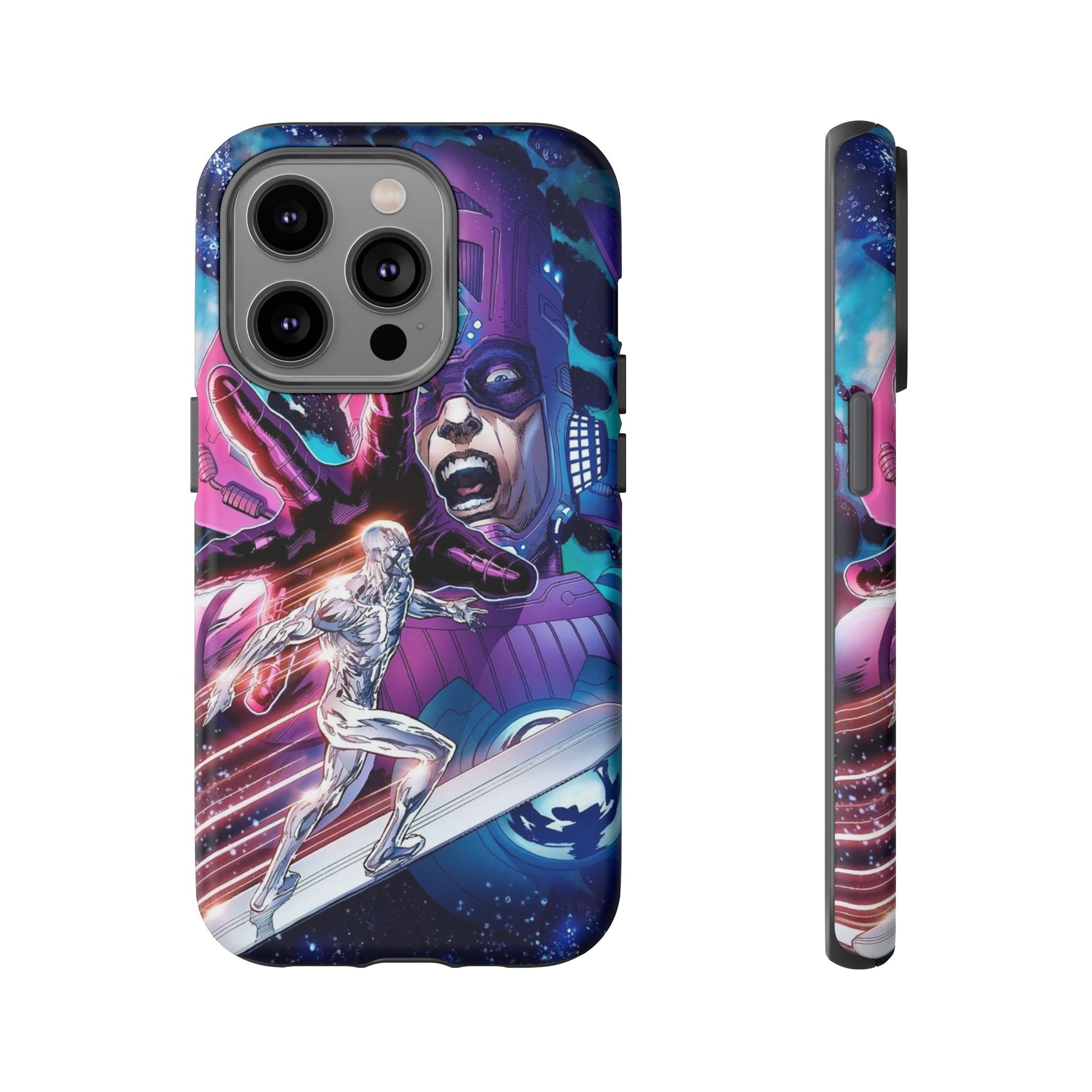 Galactus x Silver Surfer Marvel Phone Case, Tough Cases for iPhones, Samsung, and Pixel