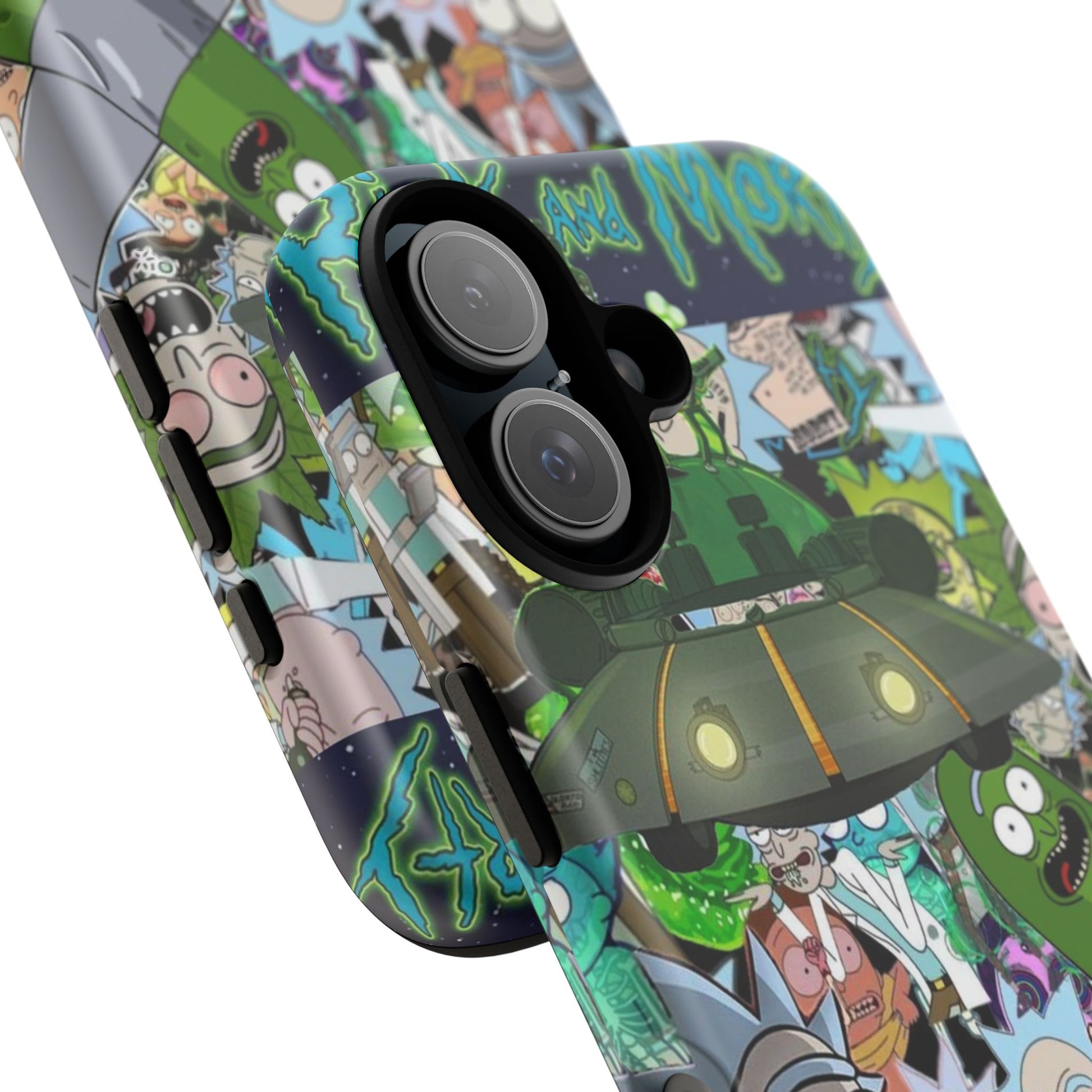 Rick and Morty Phone Case, Tough Cases for iPhones, Samsung, and Pixel