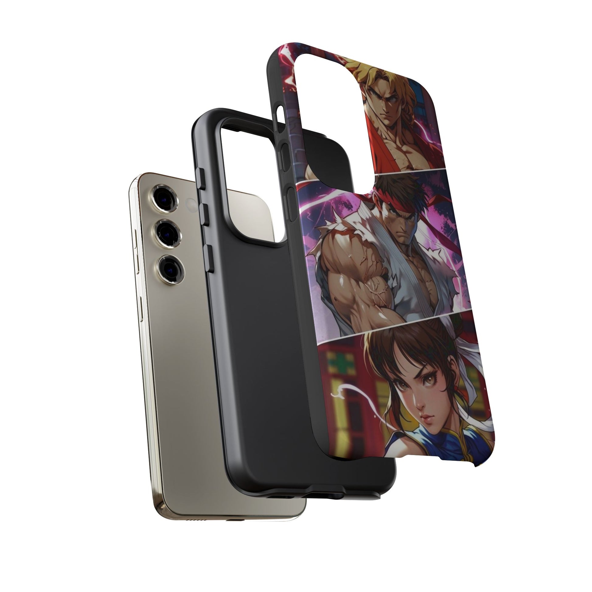 Street Fighter Gamer Theme Tough Cases for iPhones, Samsung, and Pixel