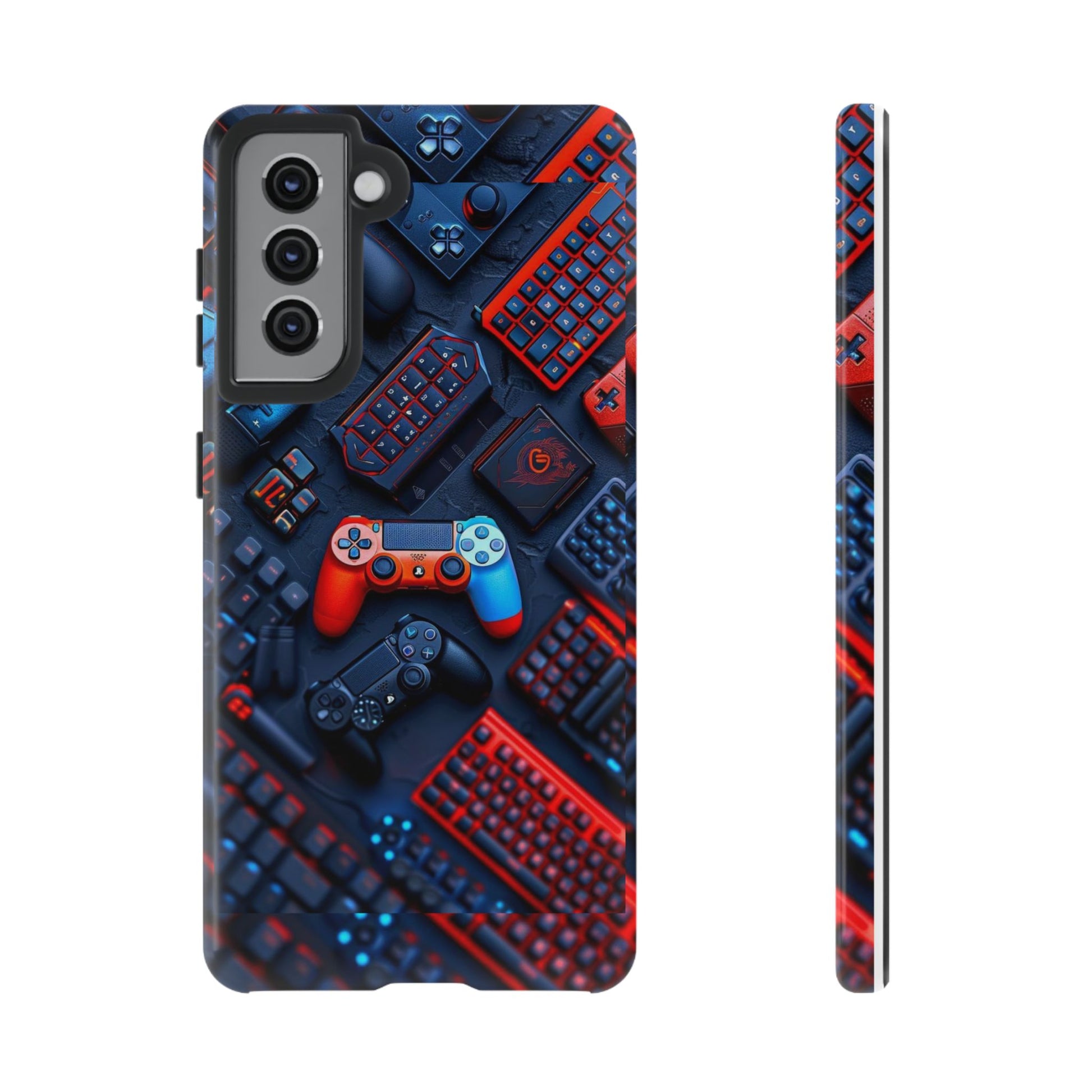 Gamer Themed Controllers Tough Cases for iPhones, Samsung, and Pixel