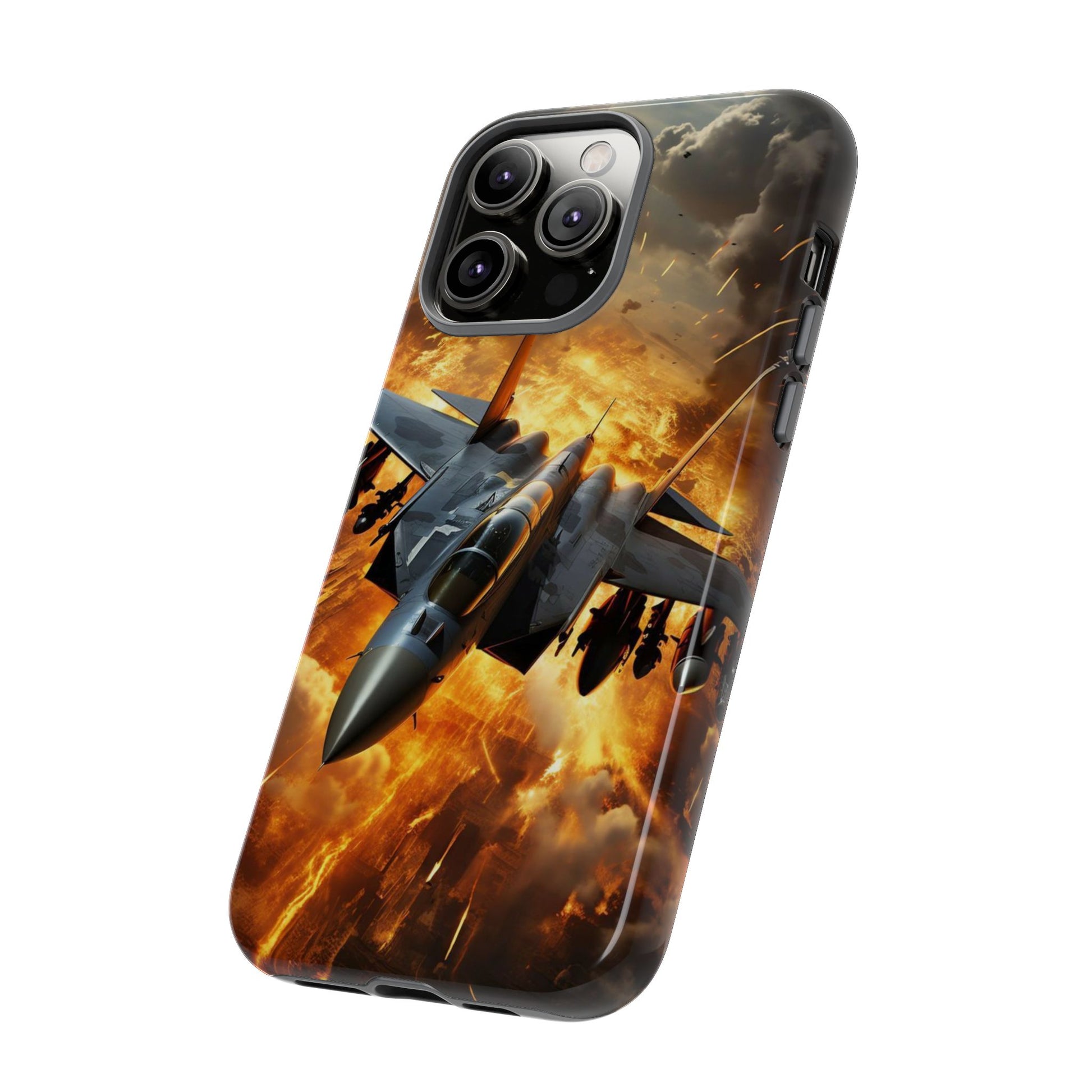 F-15 Fighter Jet Tough Cases for iPhones, Samsung, and Pixel