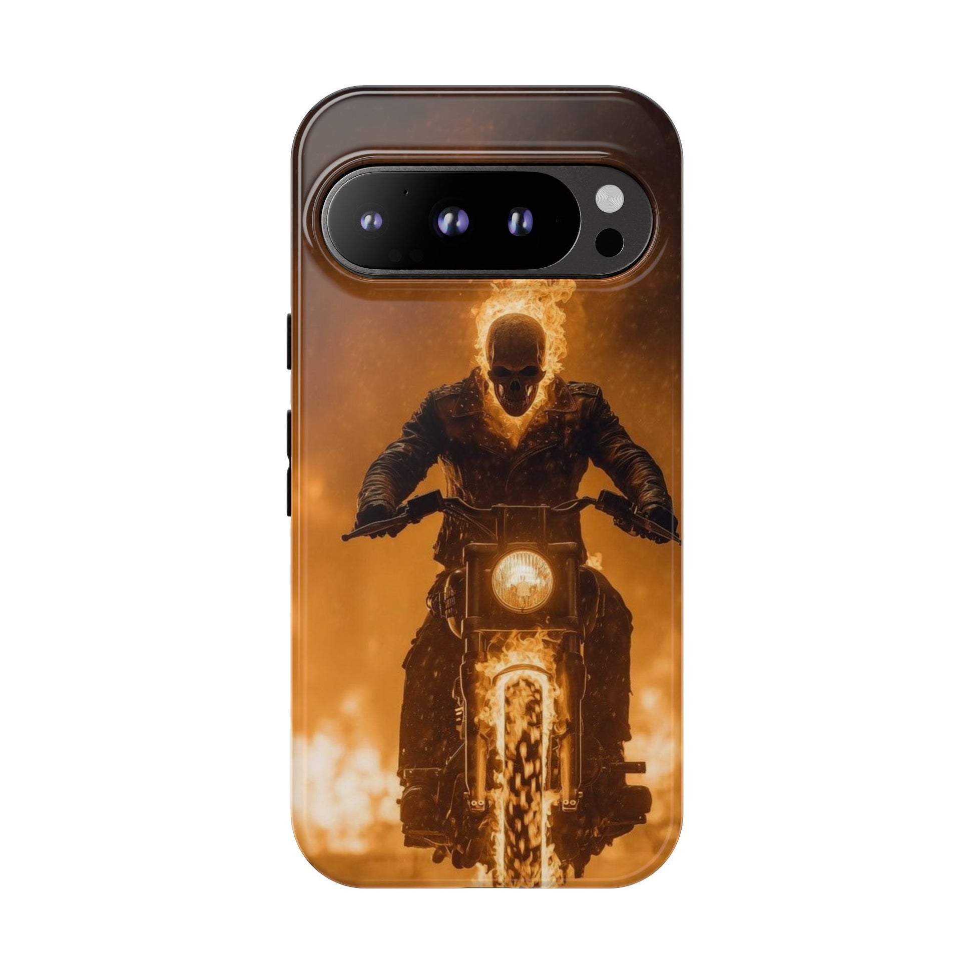 Marvel's Ghostrider Tough Cases for iPhones, Samsung, and Pixel