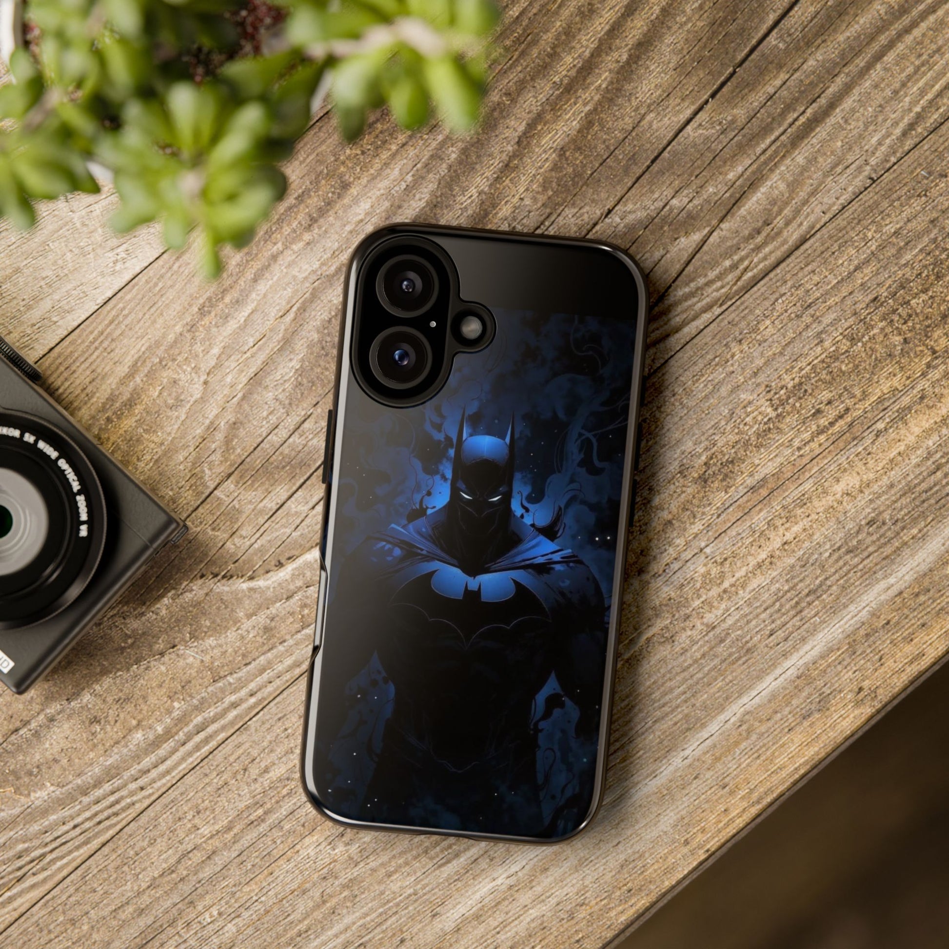 Dark Knight Batman Tough Cases for iPhones, Samsung, and Pixel