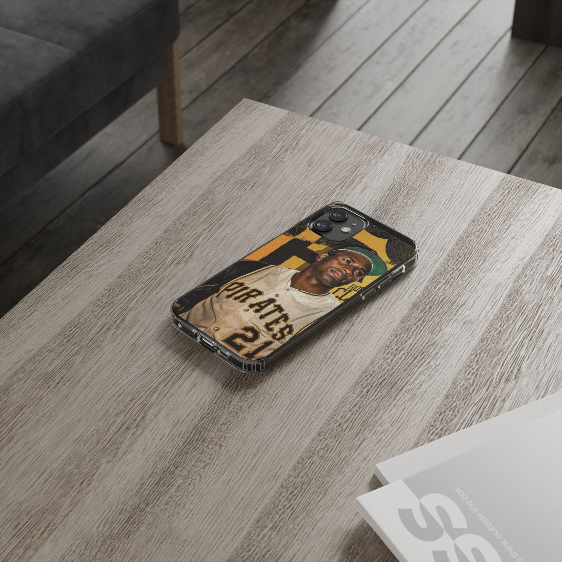 Clemente 21 Baseball Legend inspired Protective Iphone and Samsung case