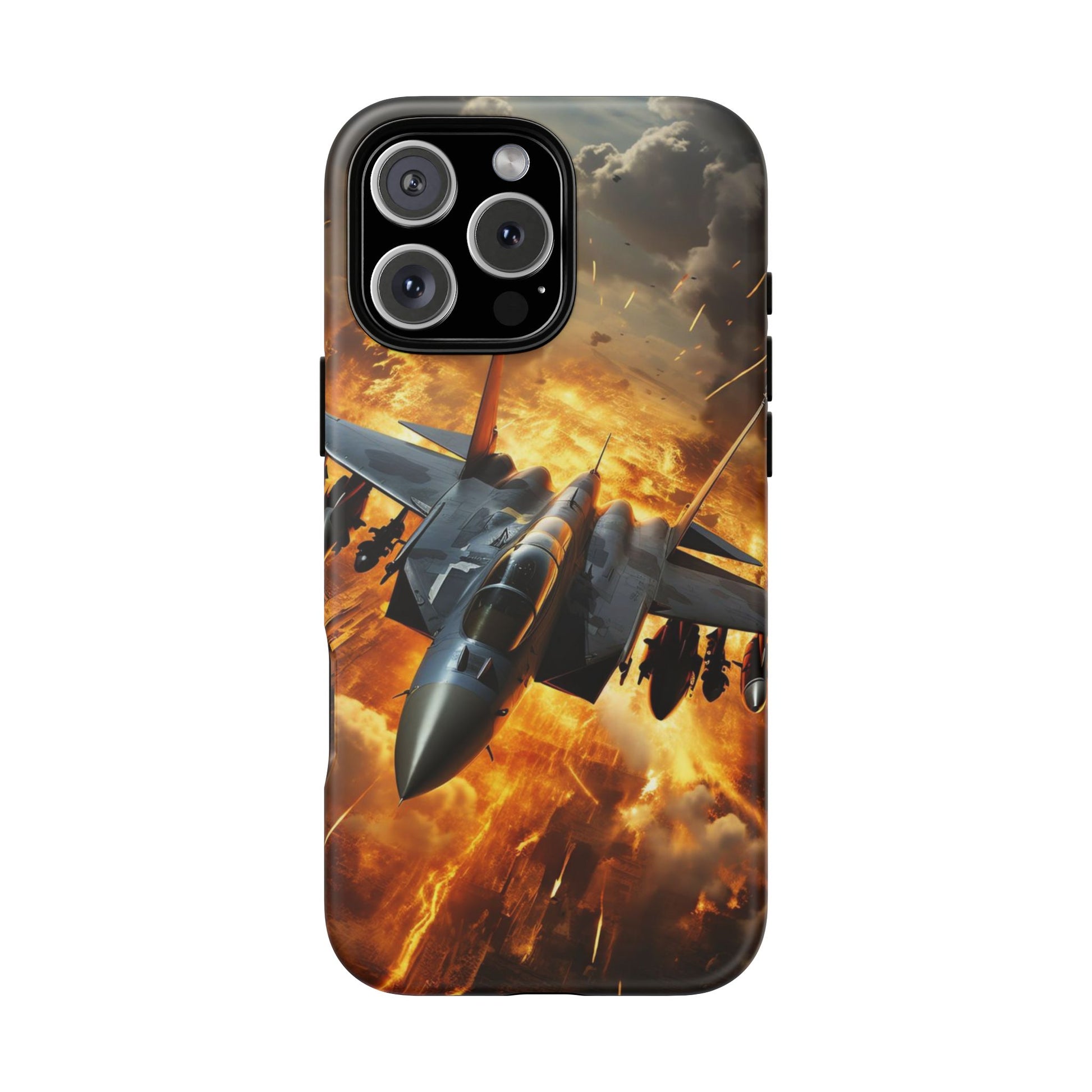 F-15 Fighter Jet Tough Cases for iPhones, Samsung, and Pixel