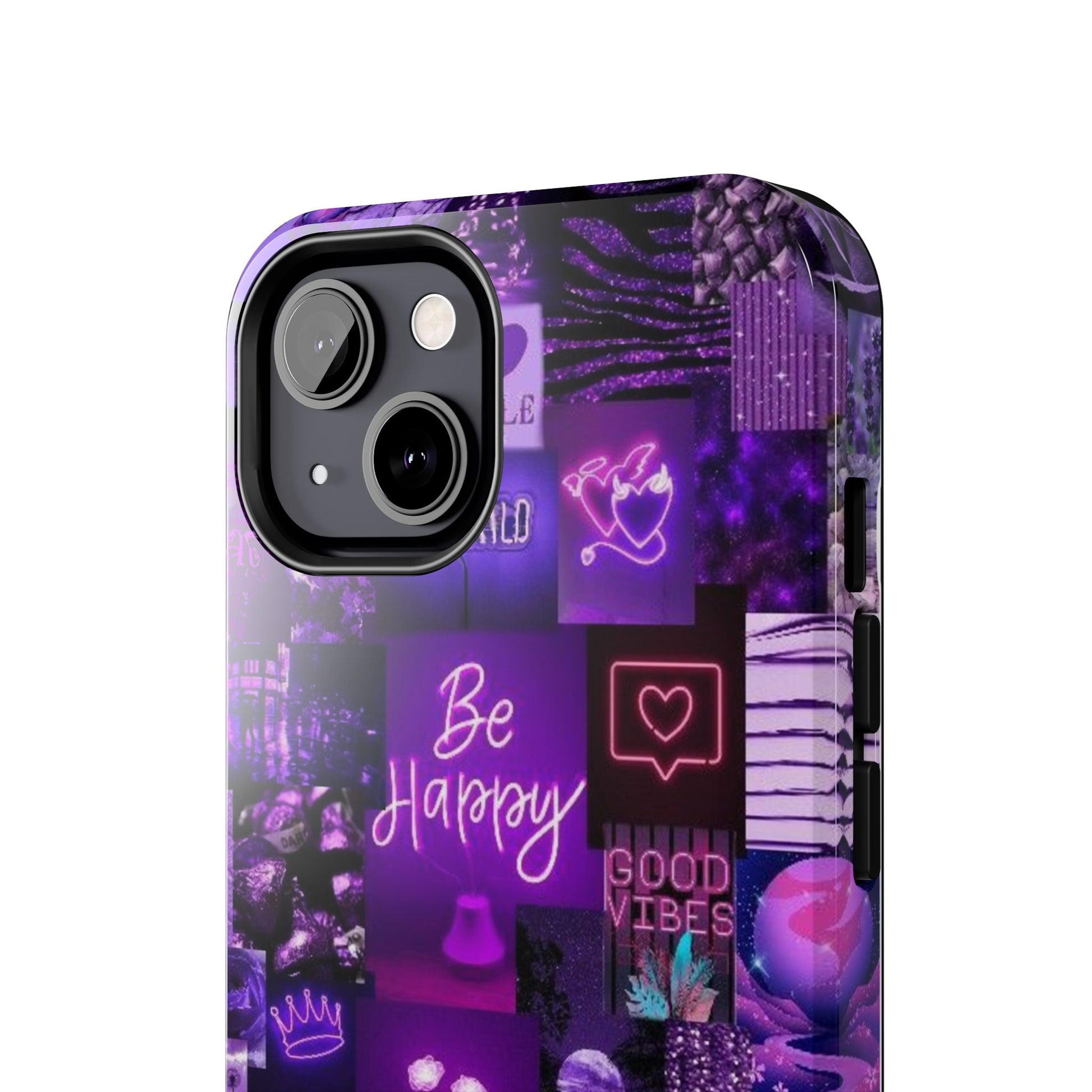 Be Happy Themed Tough Phone Cases for Iphones & Samsung Phones
