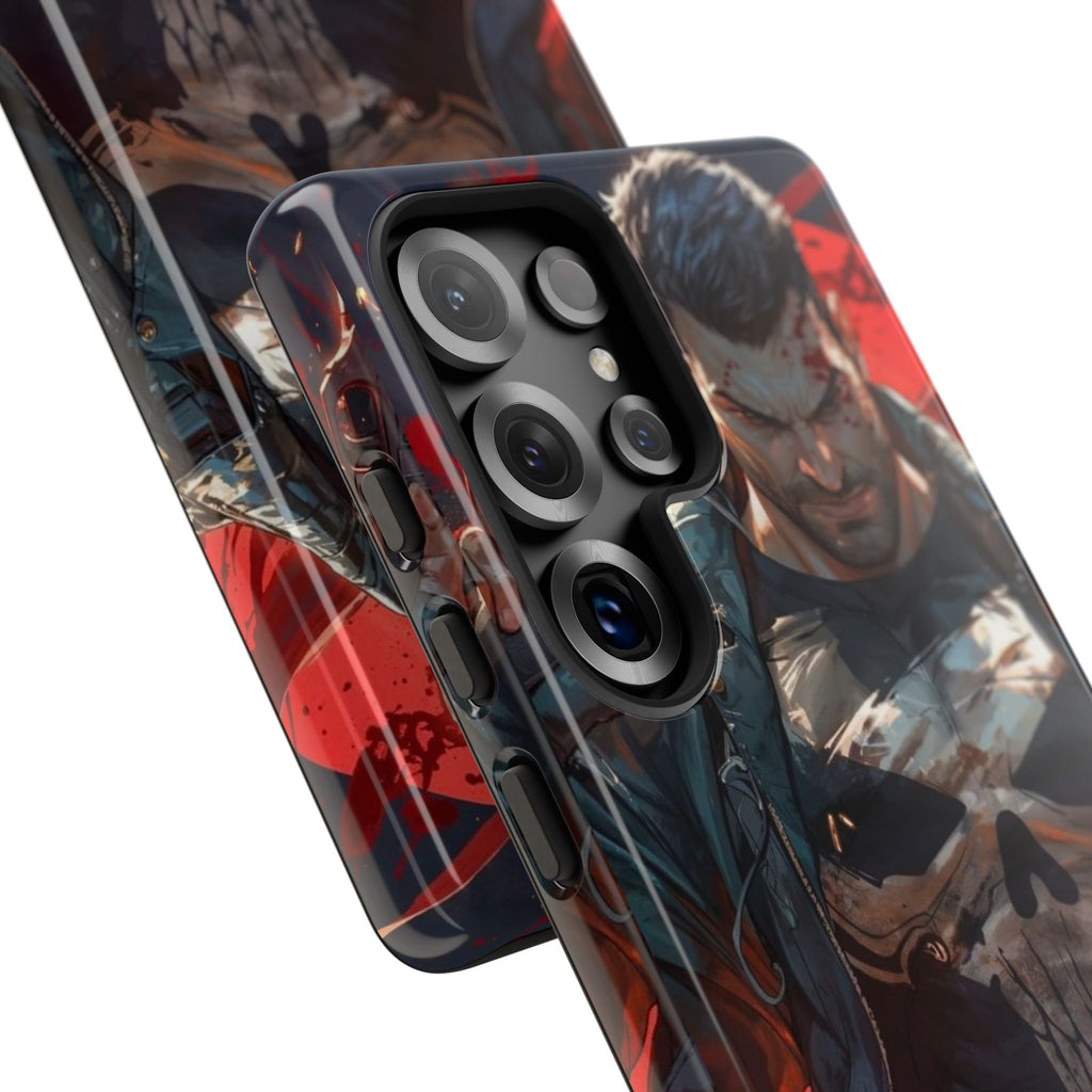 Punisher Tough Cases for iPhones, Samsung, and Pixel