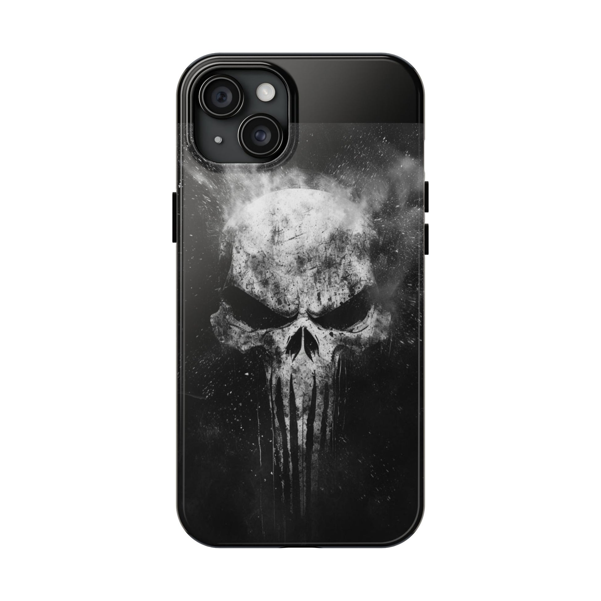 Smoking Skull Theme Phone Case for iPhone & Samsung Galaxy Phones