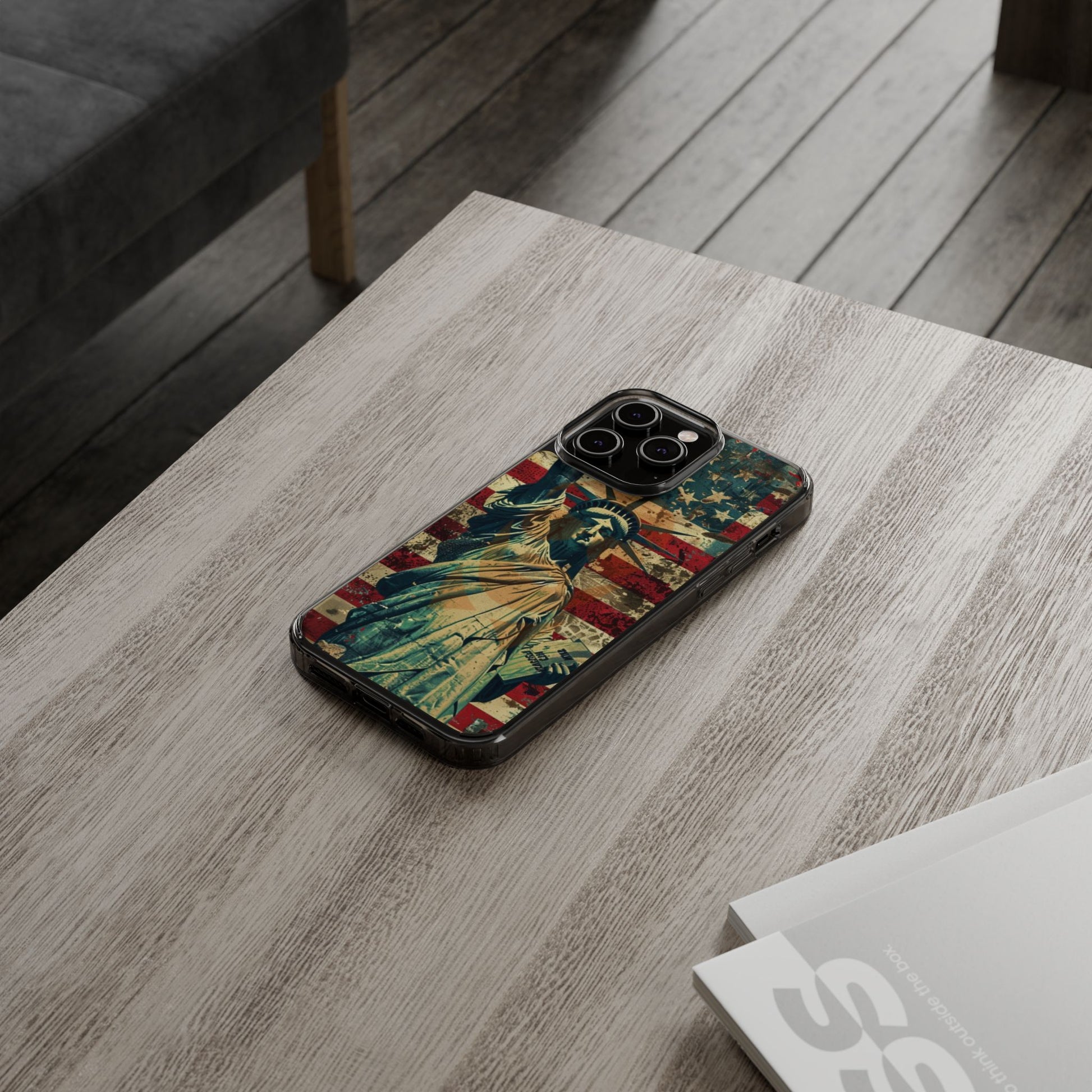 American Iconic Lady Liberty Themed Iphone, Samsung case