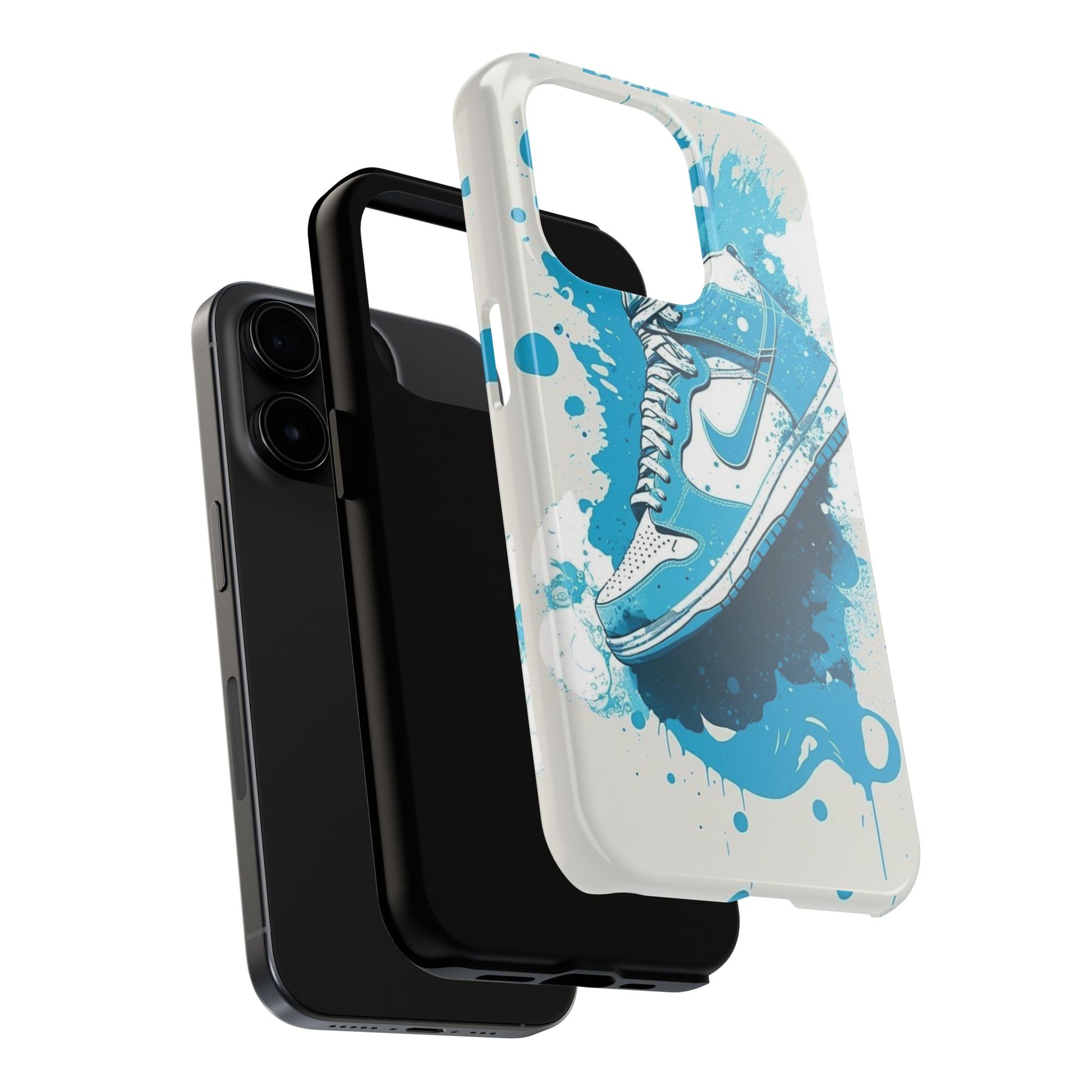Baby Blue Jordan's Theme Phone Cases for Iphones & Samsung Phones