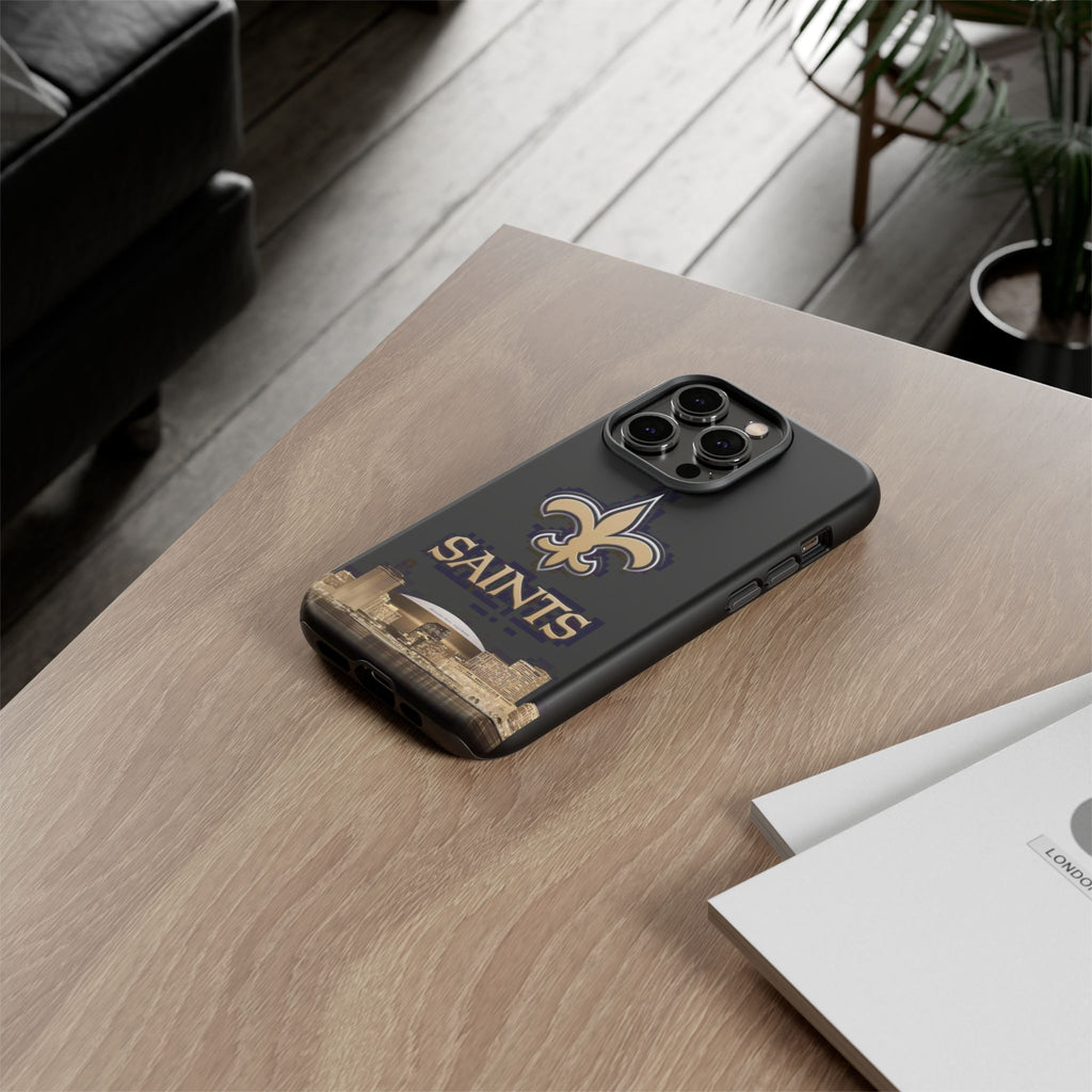 Football New Orleans Saints Logo Tough Cases for iPhones, Samsung, and Pixel