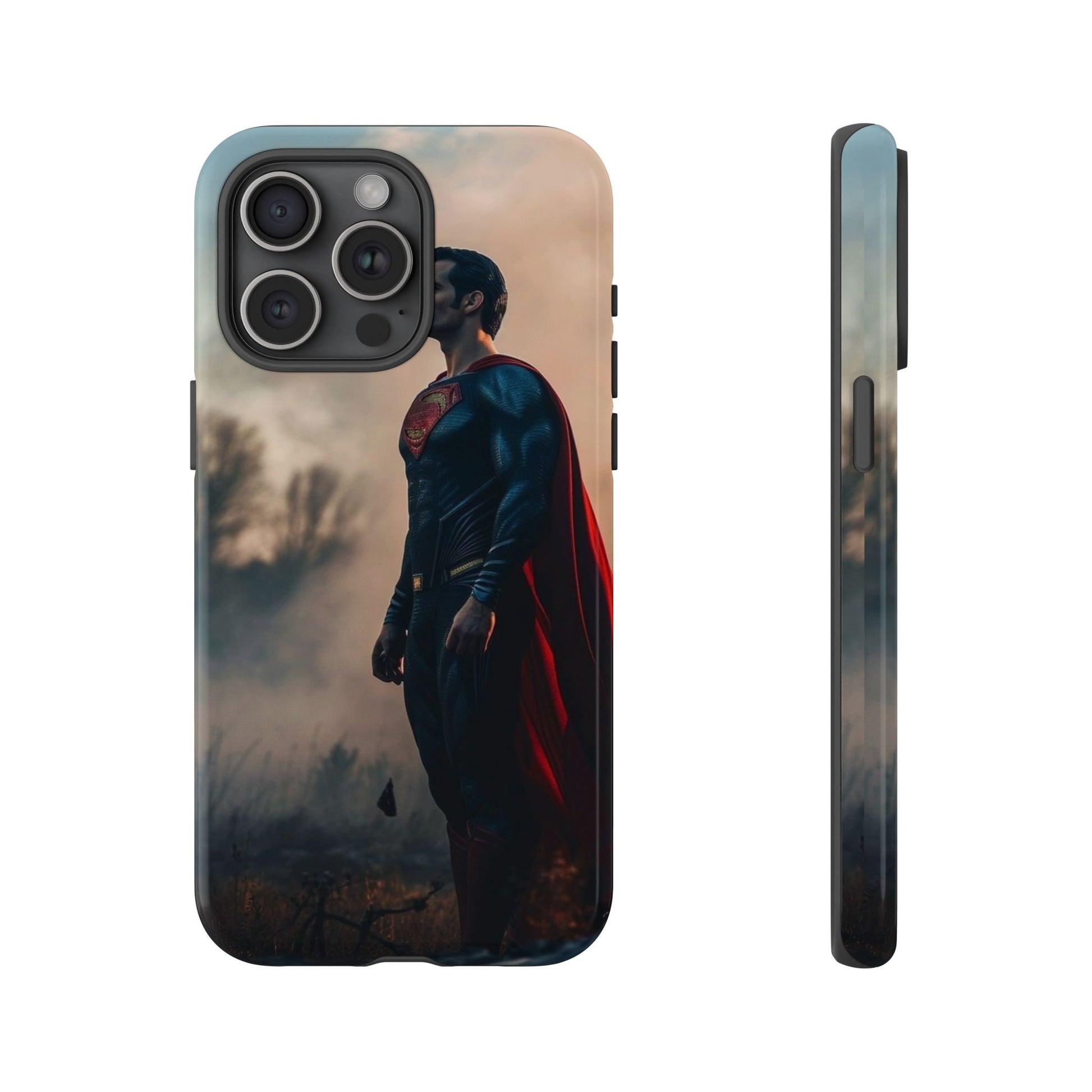 Henry Cavil Superman Tough Cases for iPhones, Samsung, and Pixel
