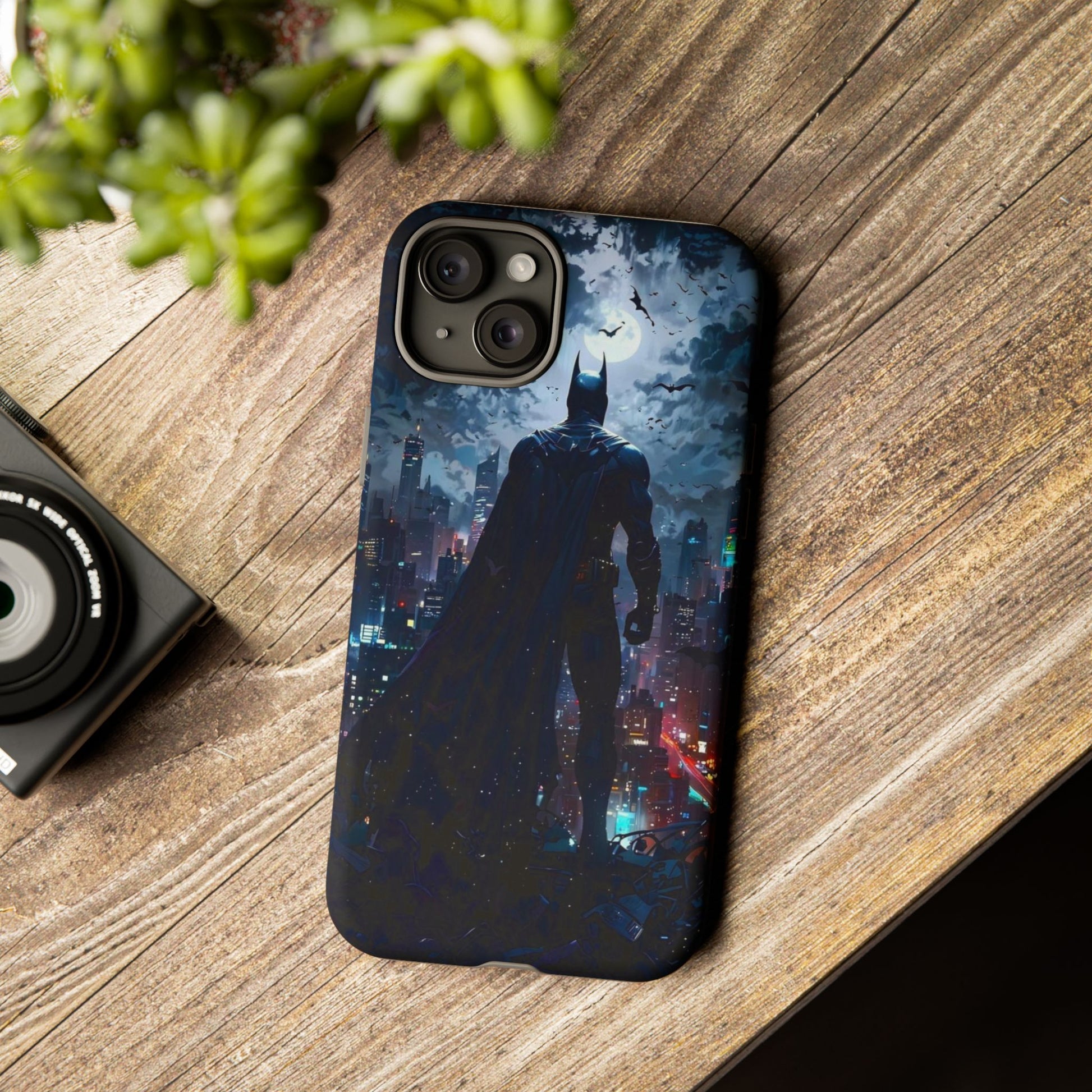 Gotham City Batman Tough Cases for iPhones, Samsung, and Pixel