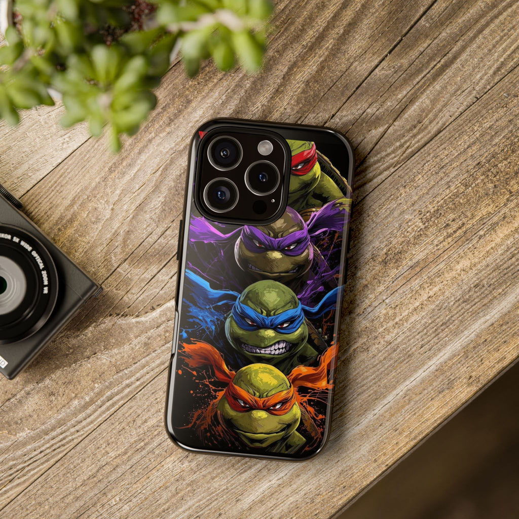 Ninja Turtles Tough Cases for iPhones, Samsung, and Pixel
