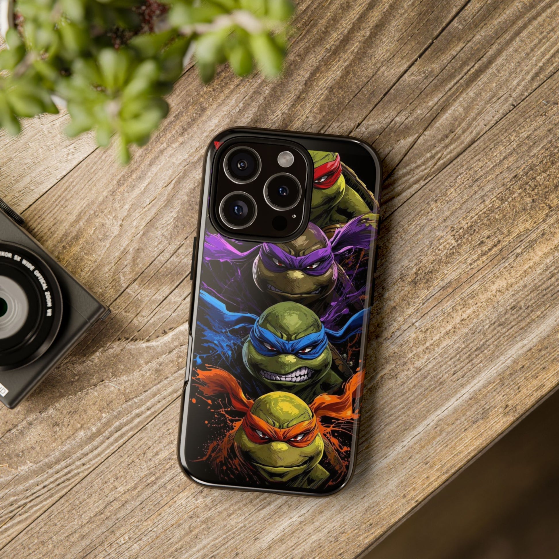 Ninja Turtles Tough Cases for iPhones, Samsung, and Pixel