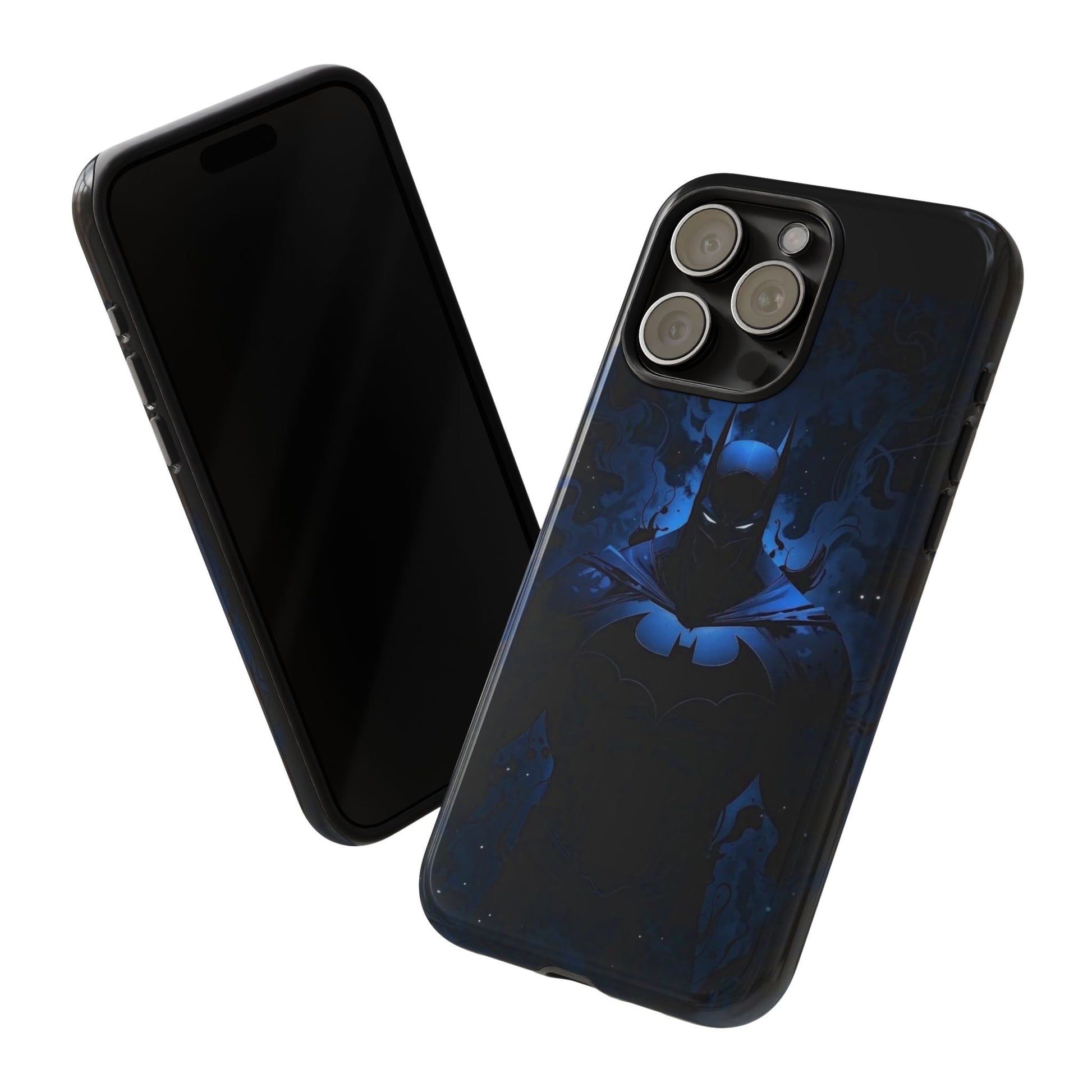 Dark Knight Batman Tough Cases for iPhones, Samsung, and Pixel