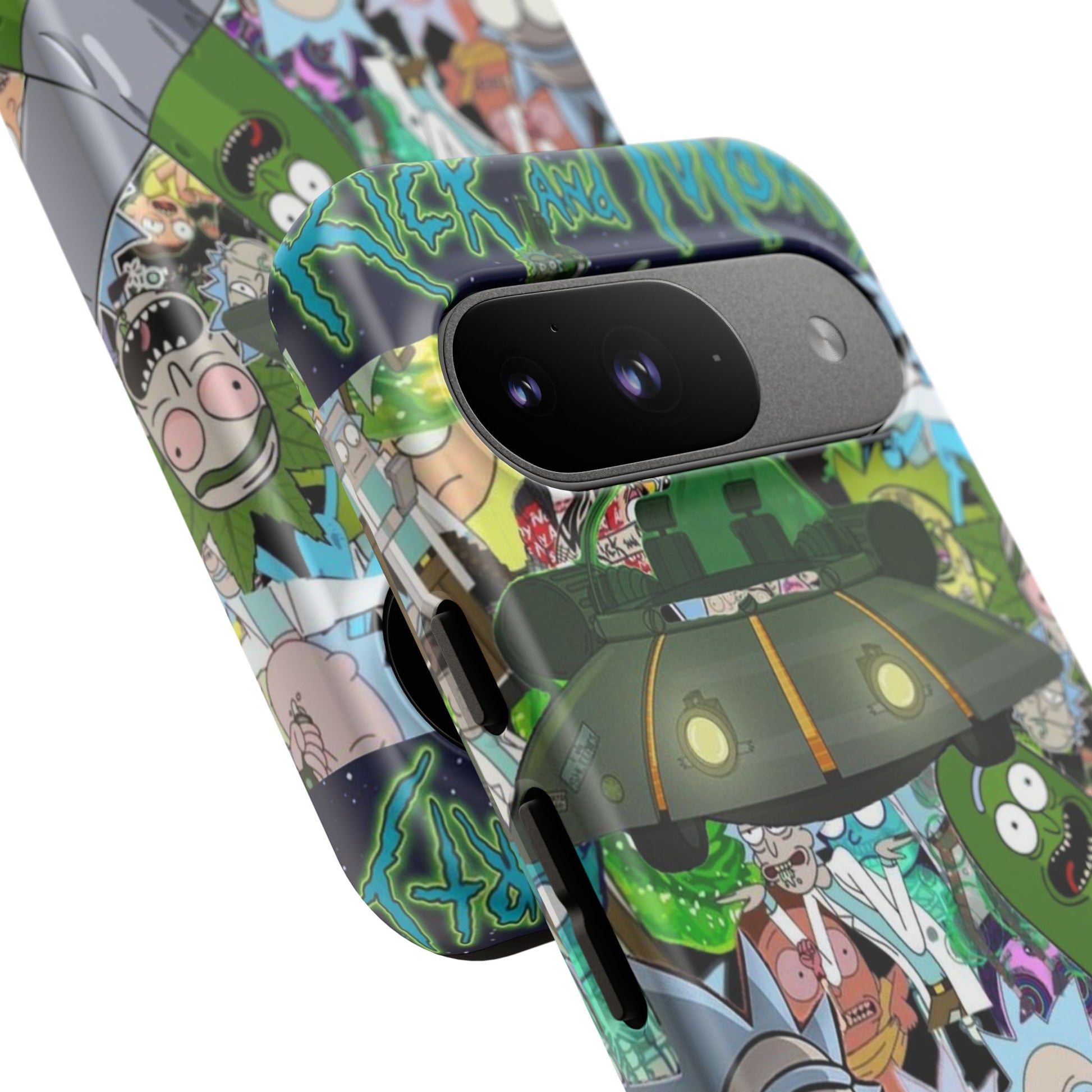 Rick and Morty Phone Case, Tough Cases for iPhones, Samsung, and Pixel