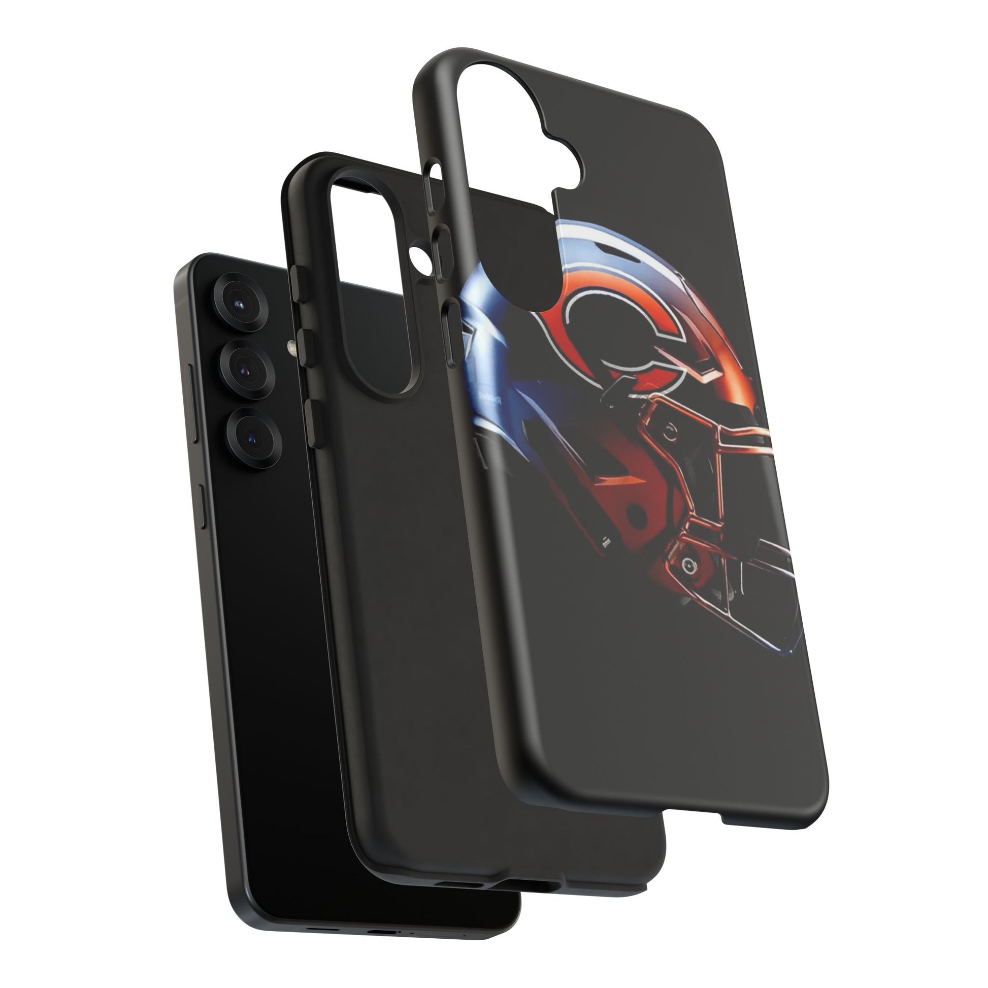 Football Helmet Chicago Bears Phone Case, Tough Cases for iPhones, Samsung, and Pixel