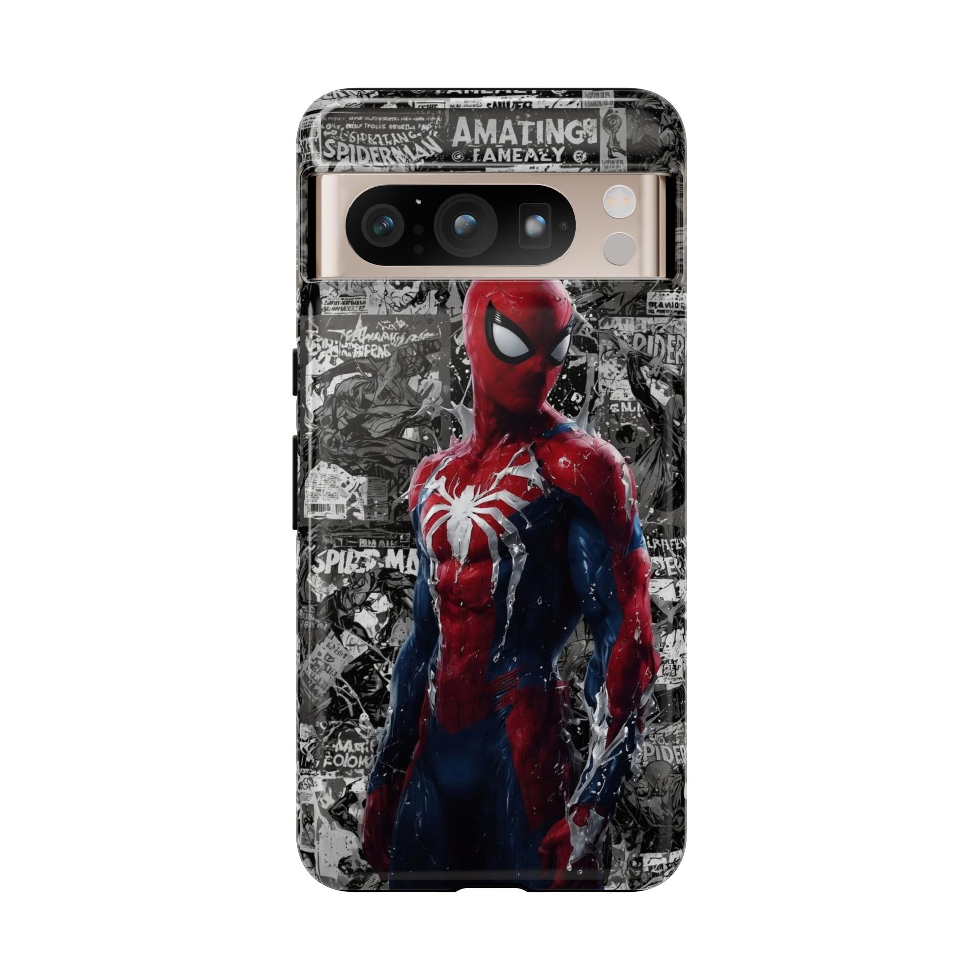 Spiderman Phone Case, Tough Cases for iPhones, Samsung, and Pixel
