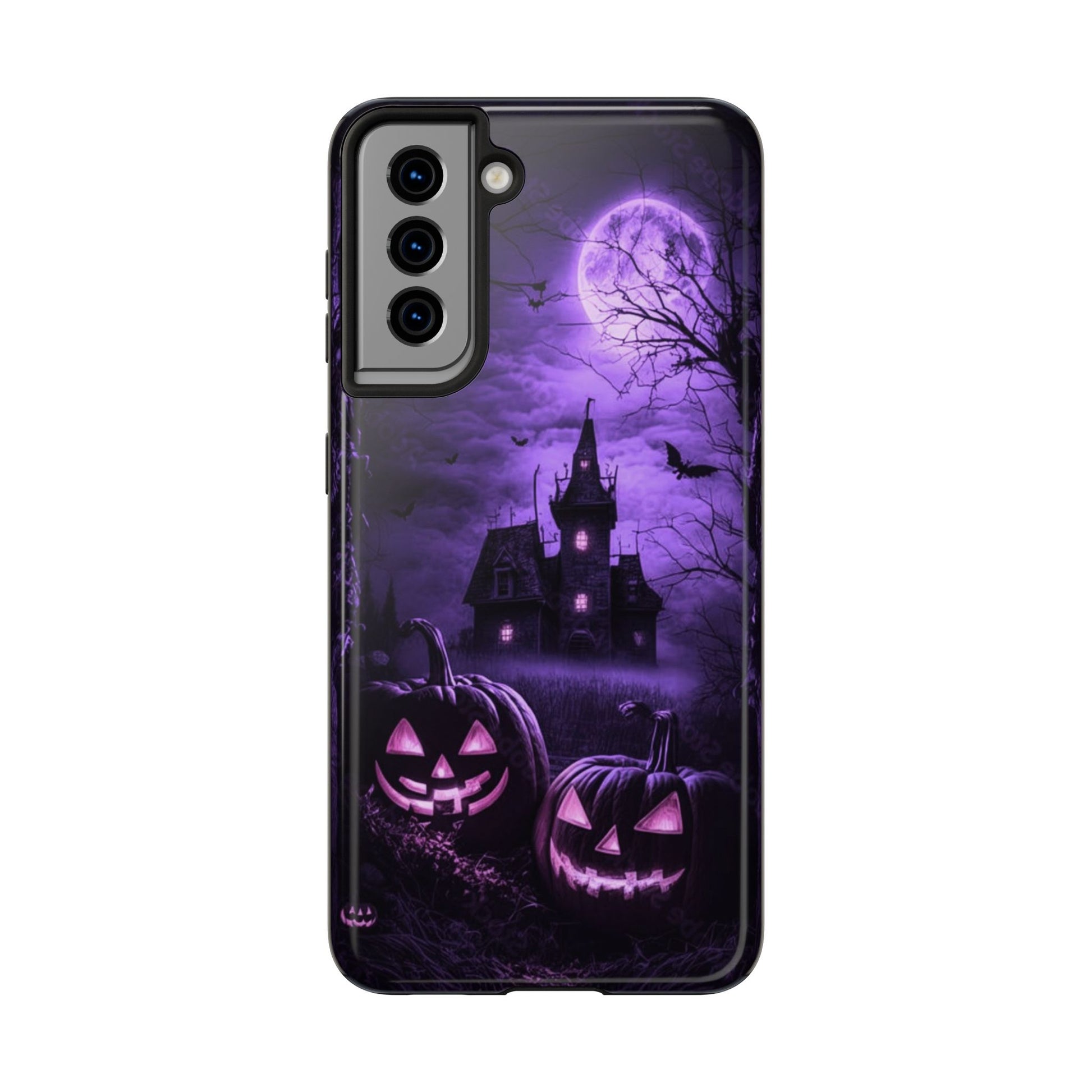 Haunted House Halloween Theme Phone Cases for iPhones & Samsung Phones