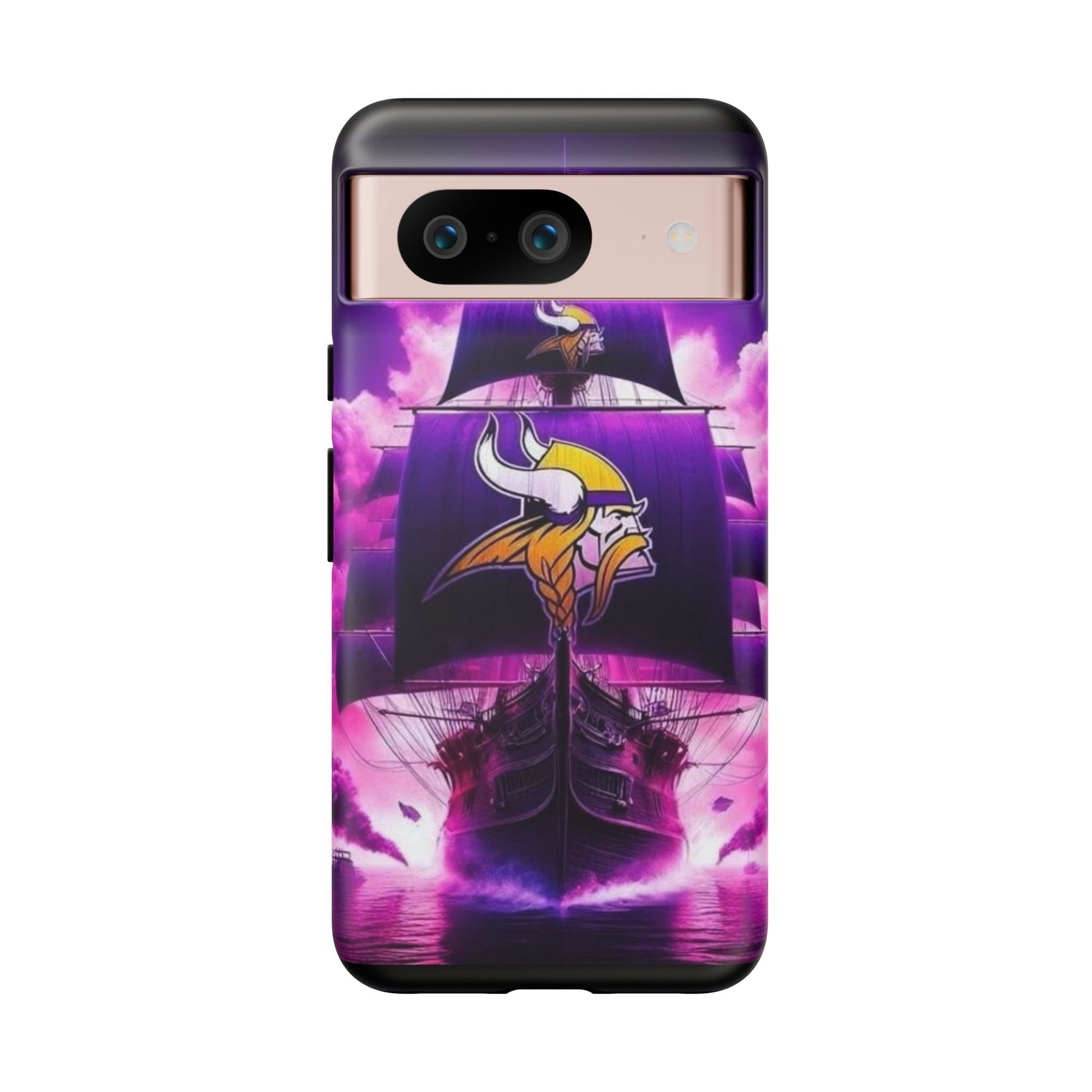 Minnesota Vikings Ship Football Phone Case, Tough Cases for iPhones, Samsung, and Pixel