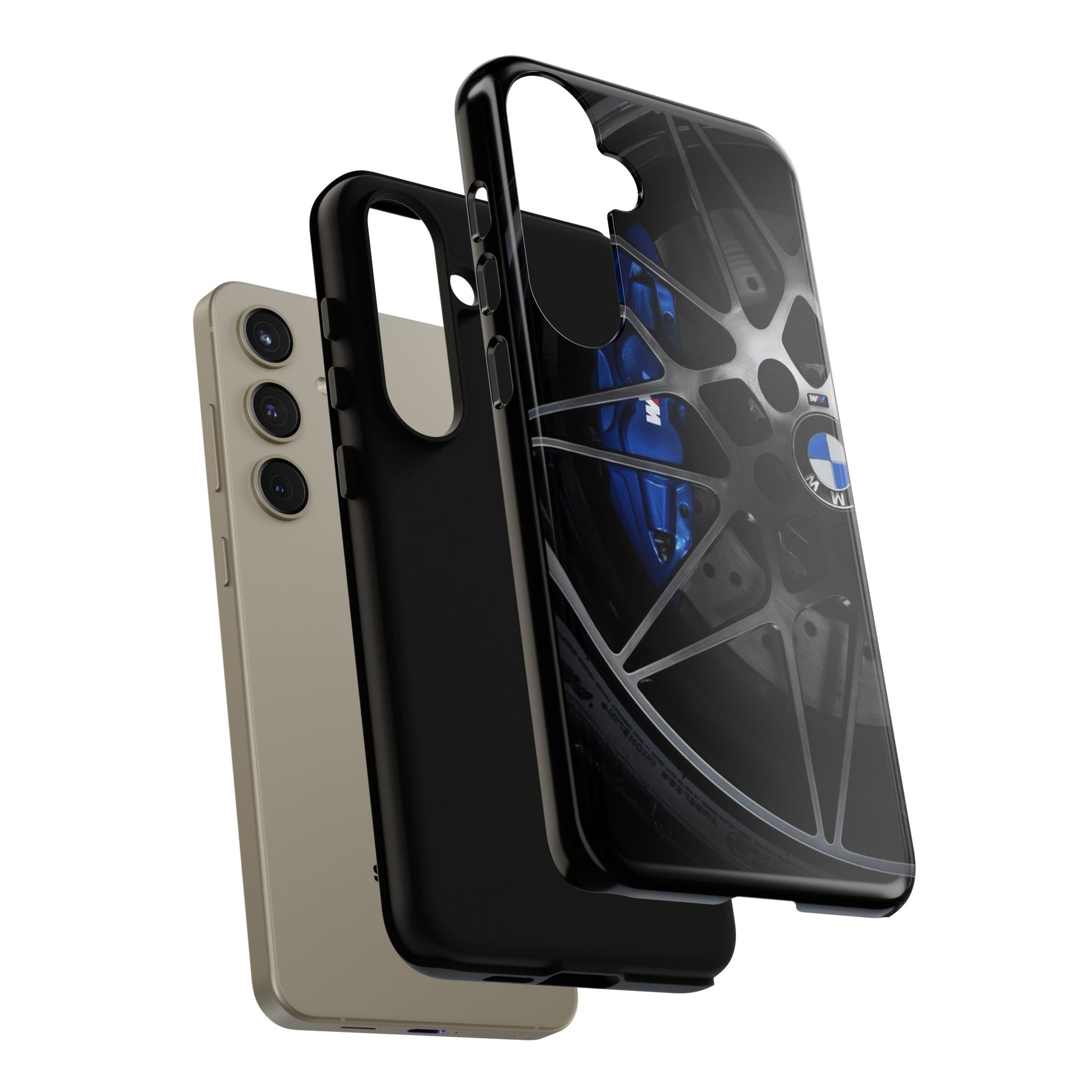 BMW M3 Racing Wheels Tough Cases for iPhones, Samsung, and Pixel