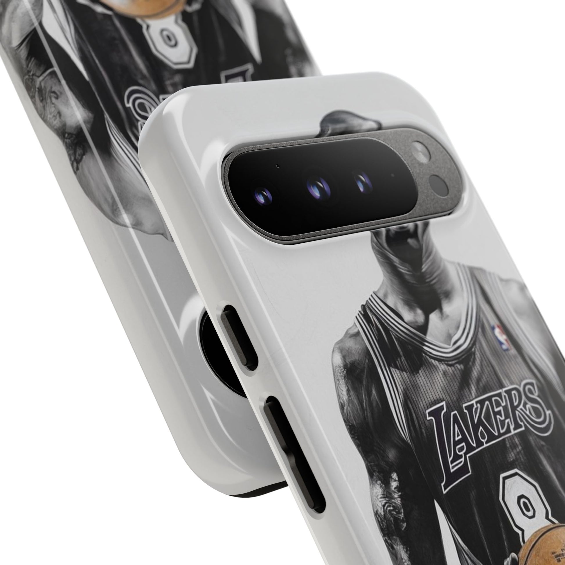 Kobe Basketball Art Tough Cases for iPhones, Samsung, and Pixel