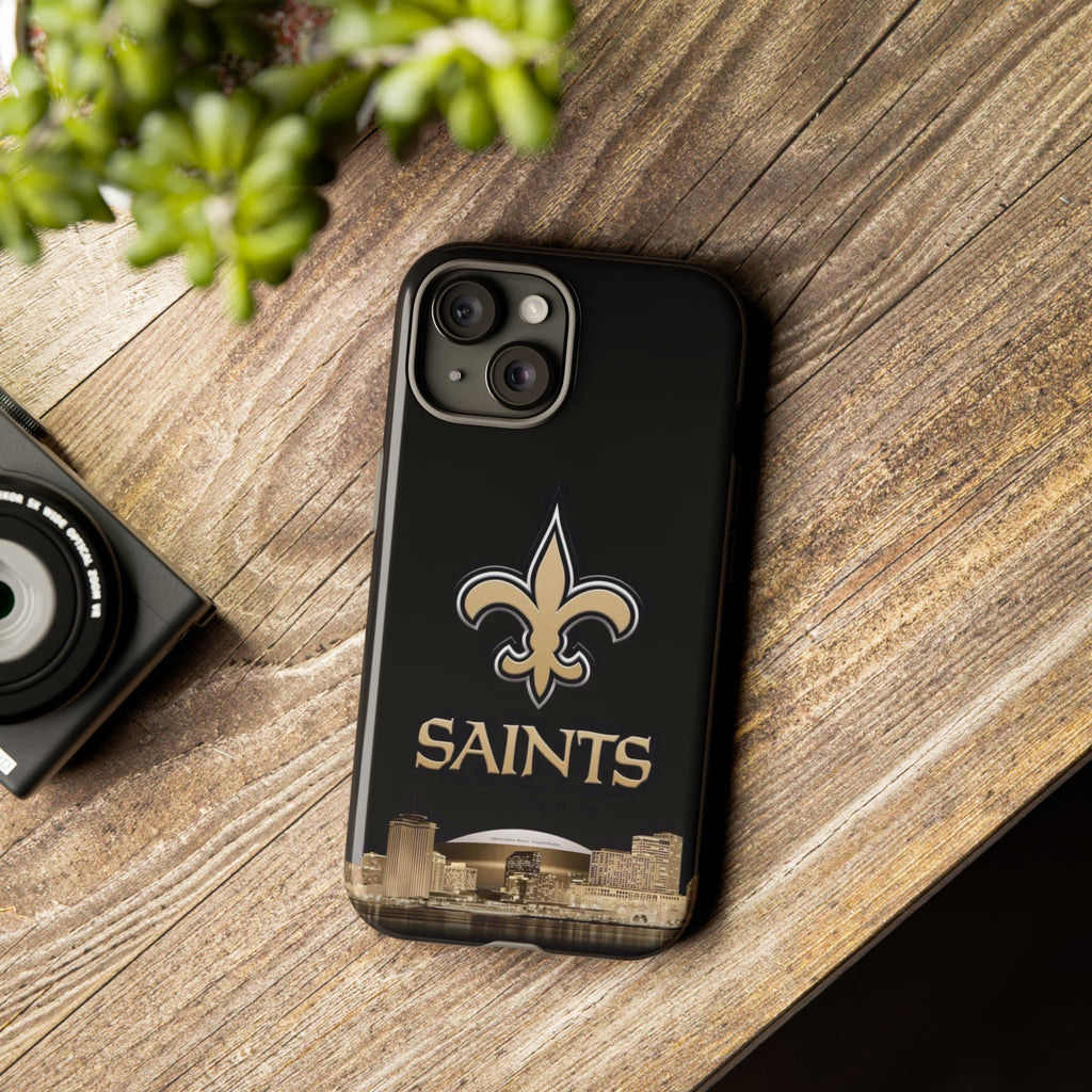 Football New Orleans Saints Logo Tough Cases for iPhones, Samsung, and Pixel