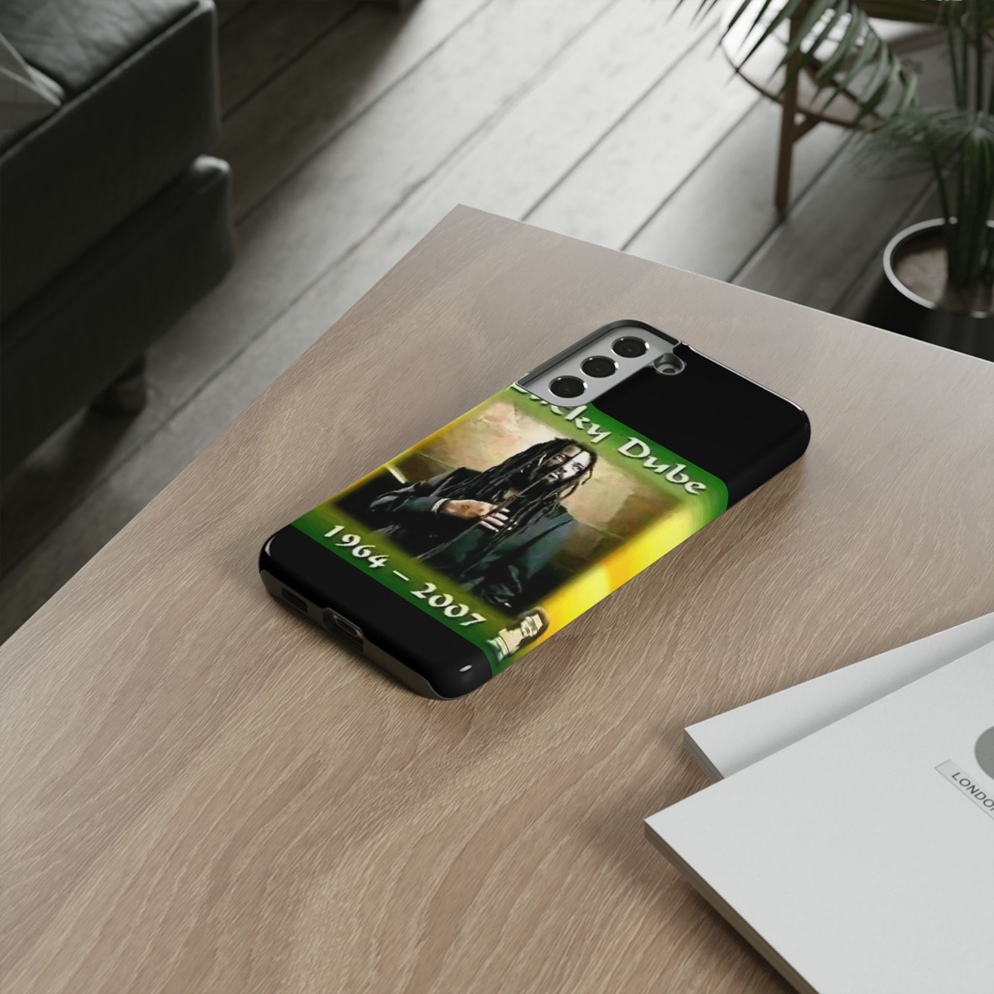 Lucky Dube Tough Cases for iPhones, Samsung, and Pixel