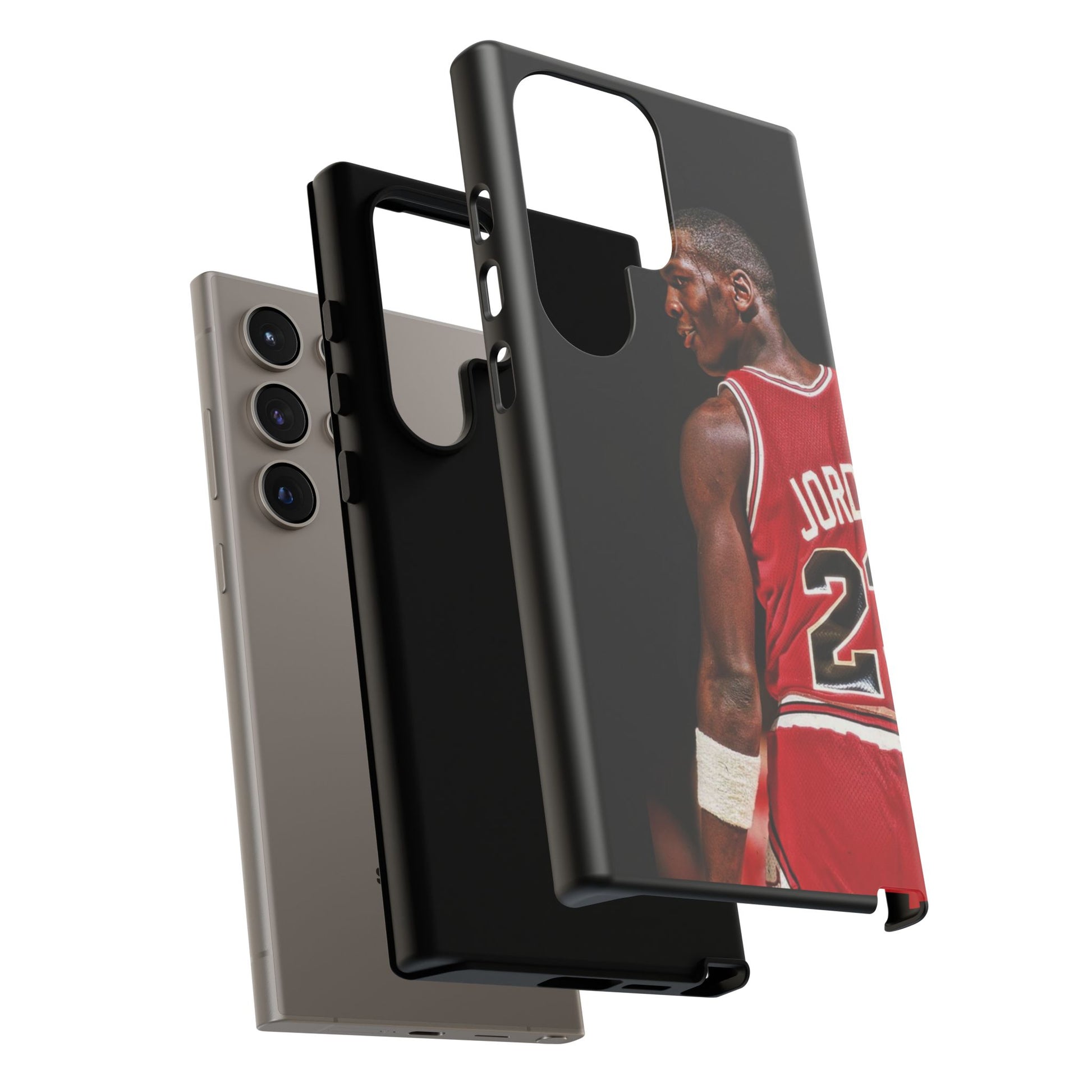 Basketball Legend Michael Jordan Tough Cases for iPhones, Samsung, and Pixel