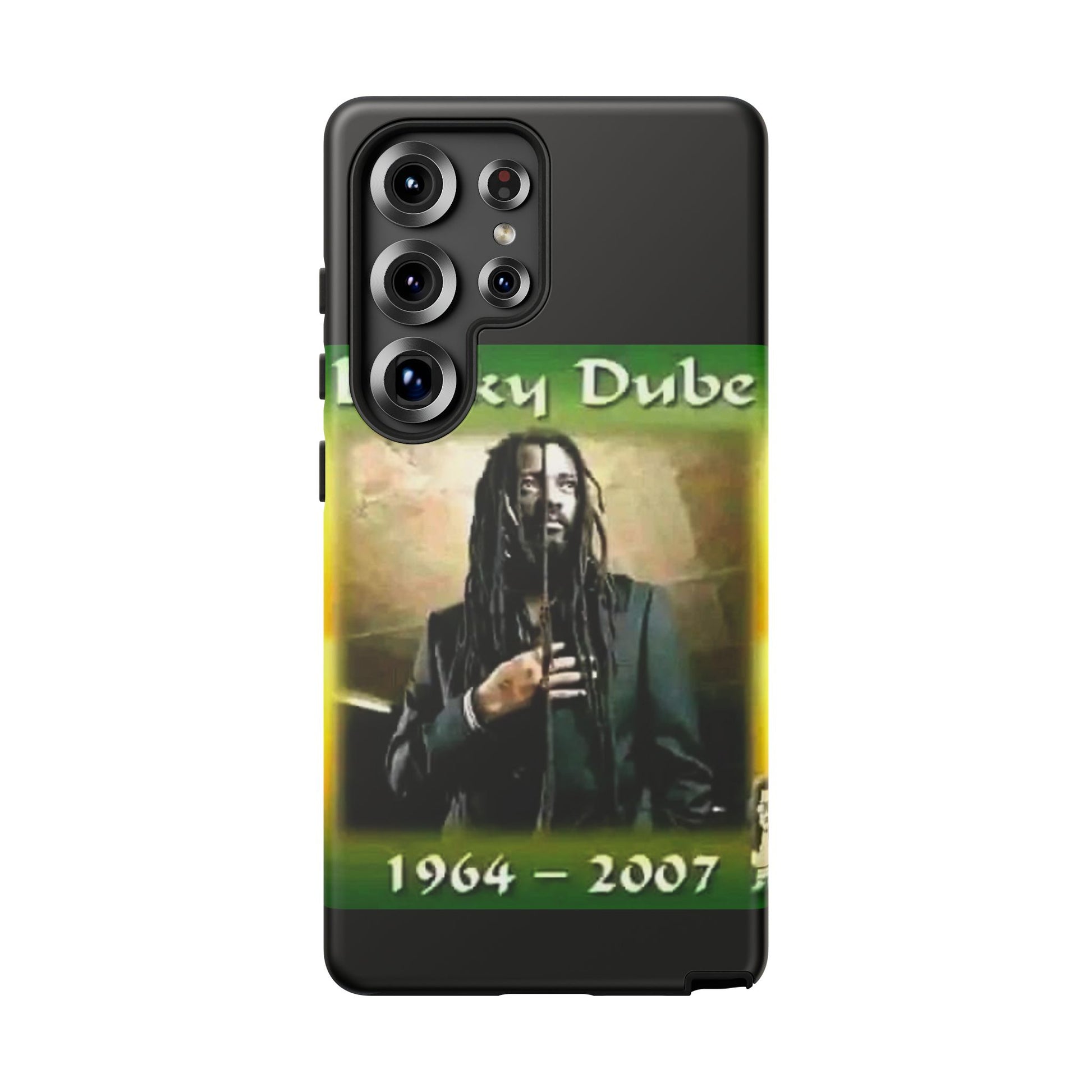 Lucky Dube Tough Cases for iPhones, Samsung, and Pixel