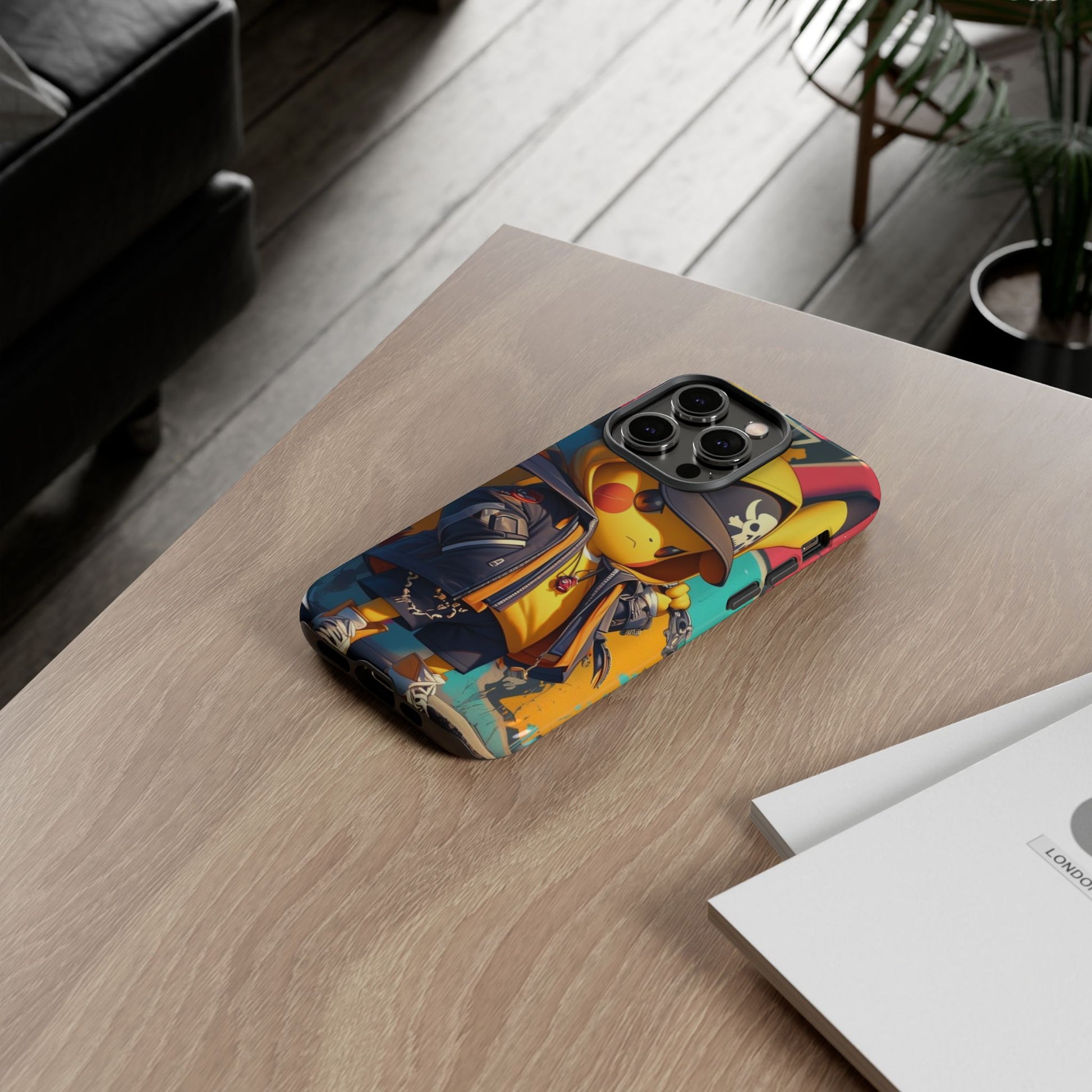 Cute Poke Bear Phone Case, Tough Cases for iPhones, Samsung, and Pixel