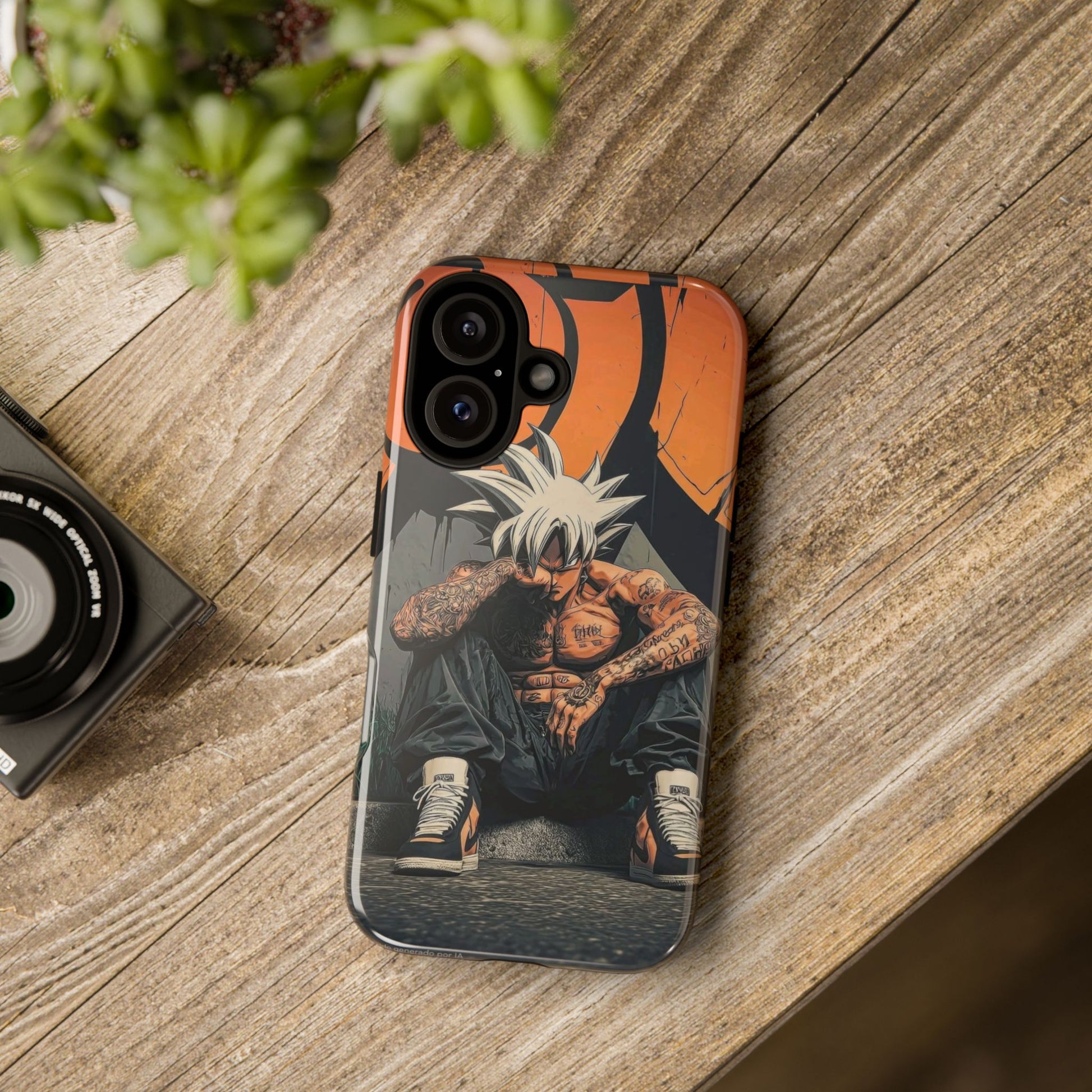 Anime DBZ Thug Tough Cases for iPhones, Samsung, and Pixel